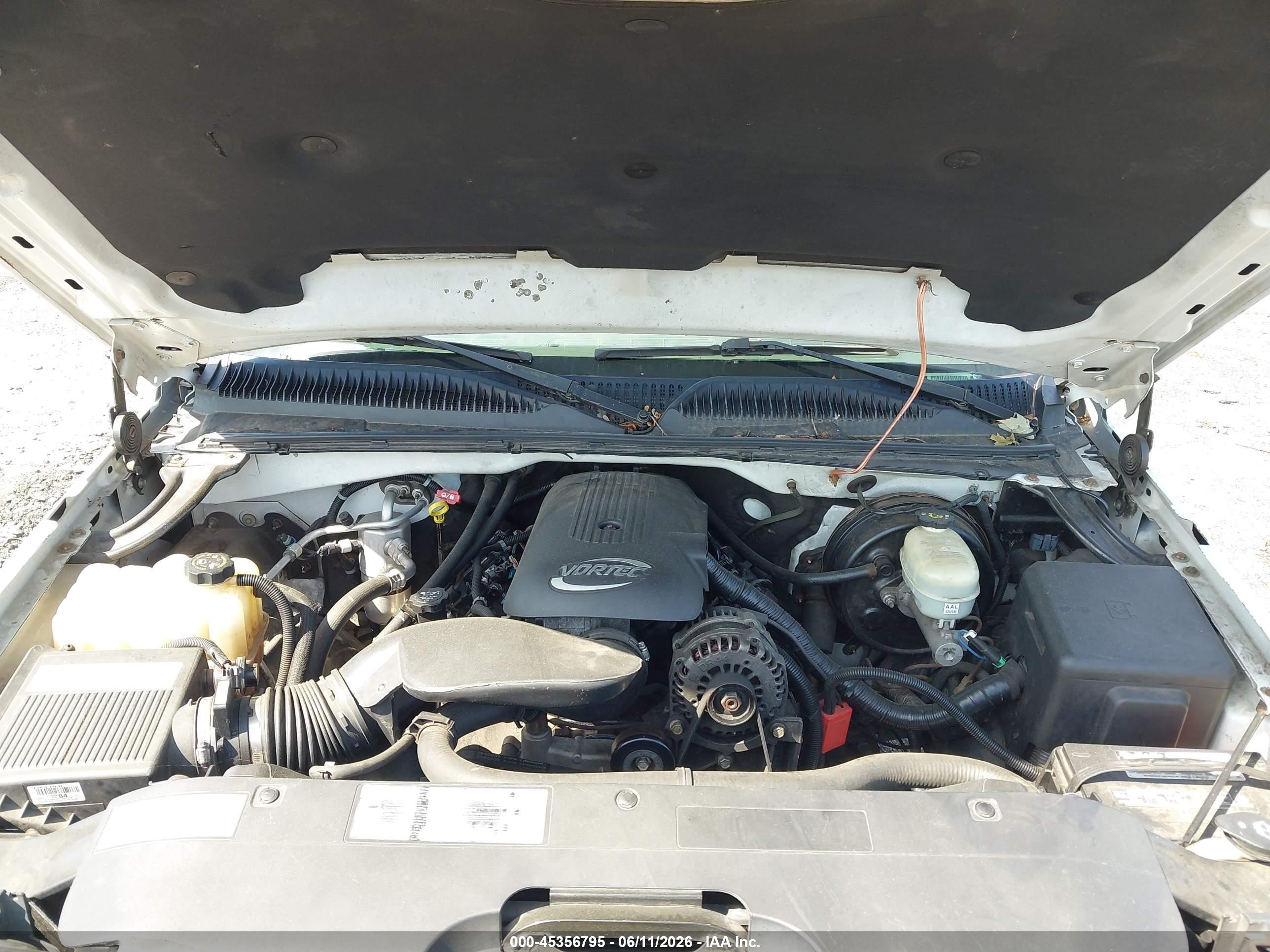 2006 Chevrolet Silverado 1500 Lt1 White vin: 2GCEC19T761110847
