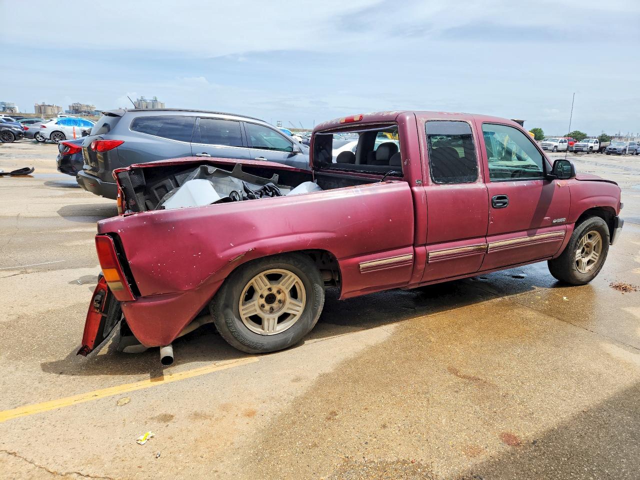 1999 Chevrolet Silverado C1500 Brown vin: 2GCEC19T7X1149486