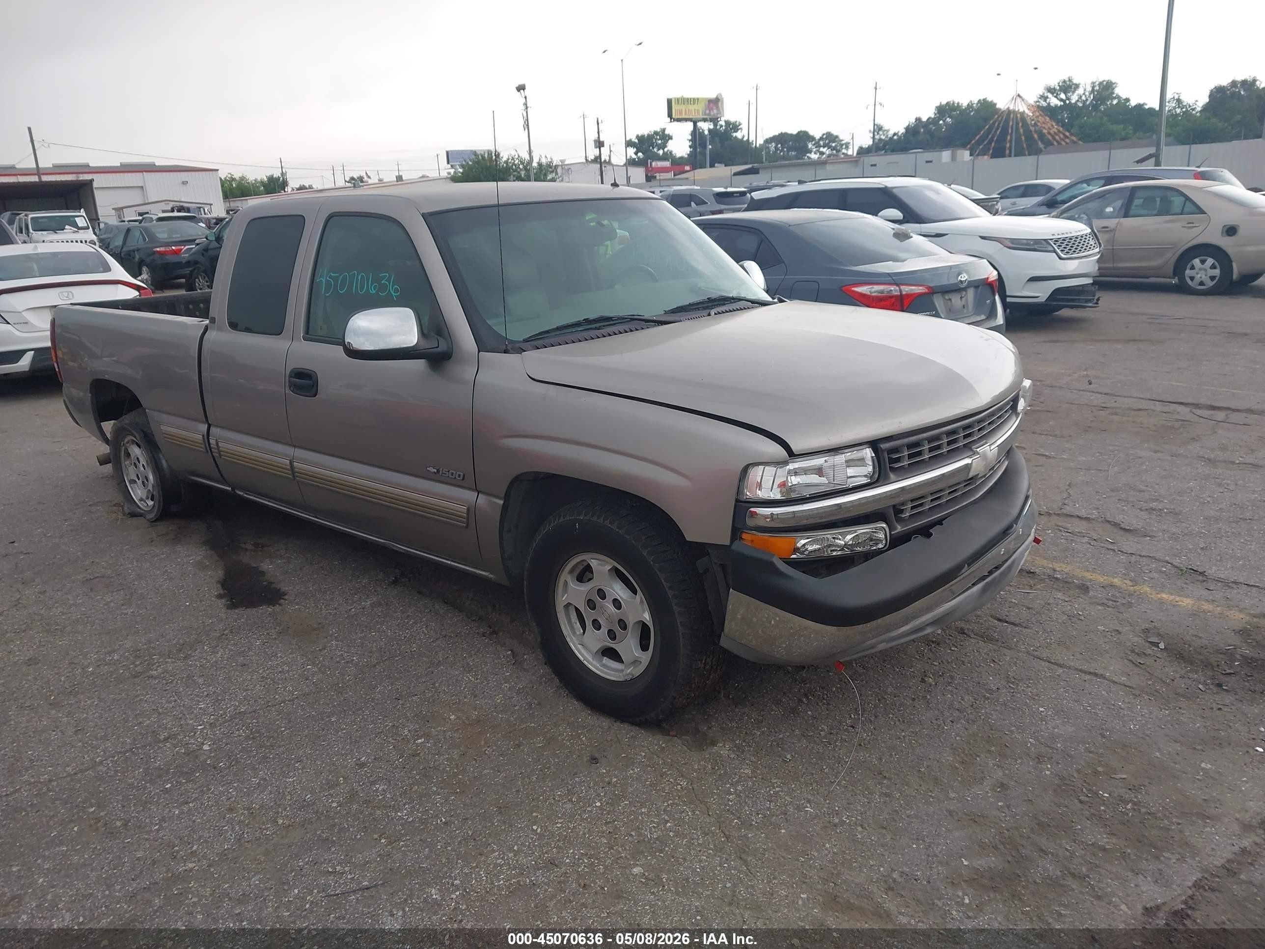 2001 Chevrolet Silverado 1500 Lt Gray vin: 2GCEC19T811242010