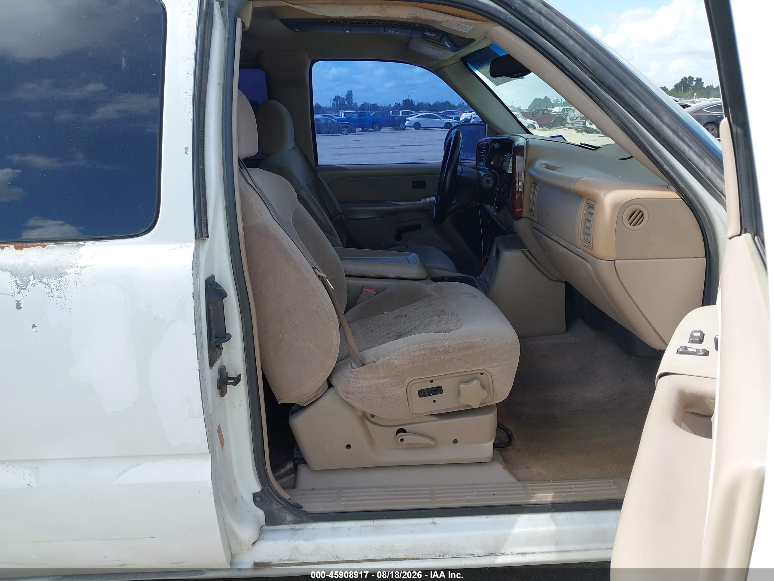2002 Chevrolet Silverado 1500 Ls White vin: 2GCEC19T821326183