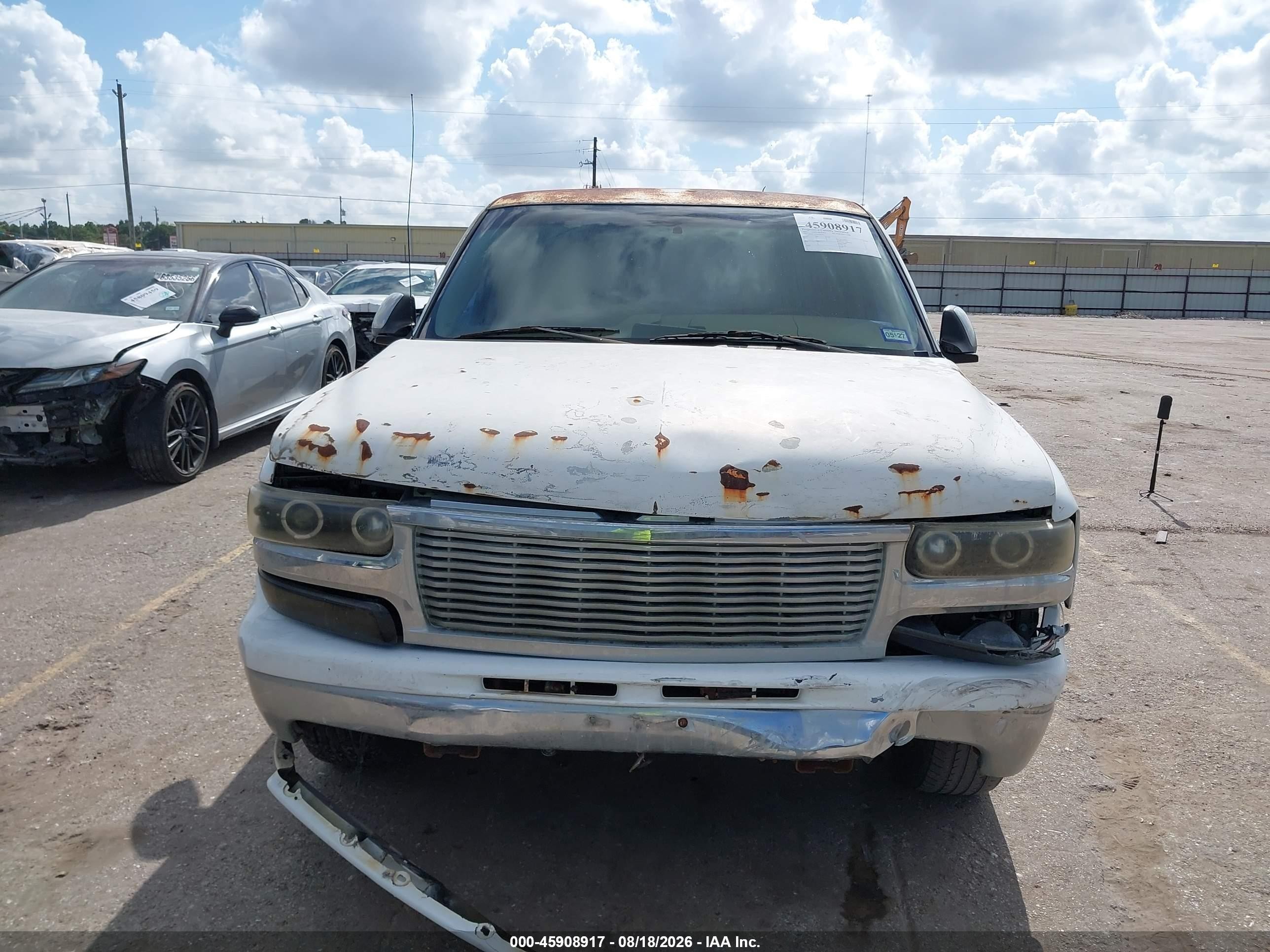 2002 Chevrolet Silverado 1500 Ls White vin: 2GCEC19T821326183