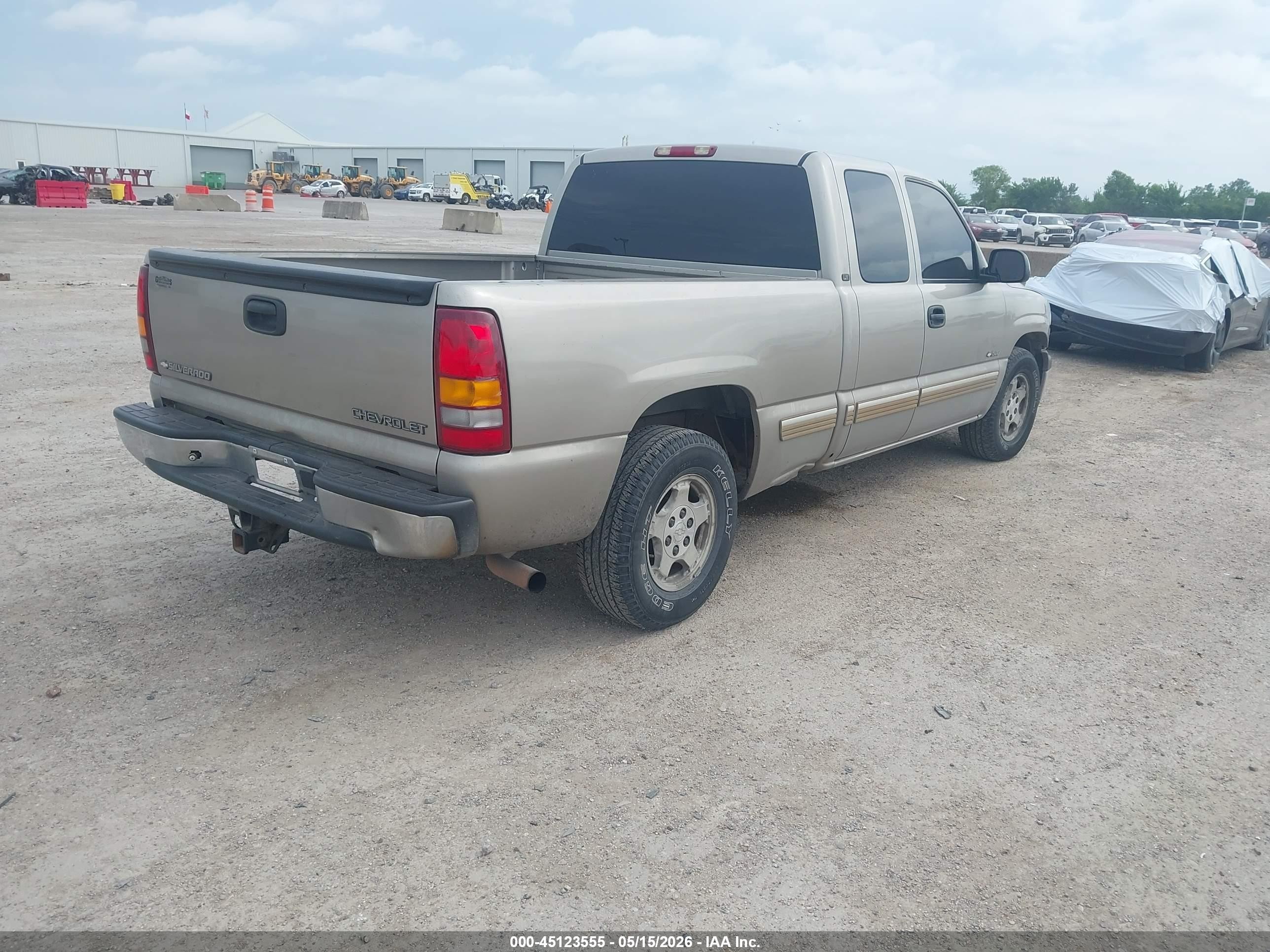 2002 Chevrolet Silverado 1500 Lt Tan vin: 2GCEC19T821415705
