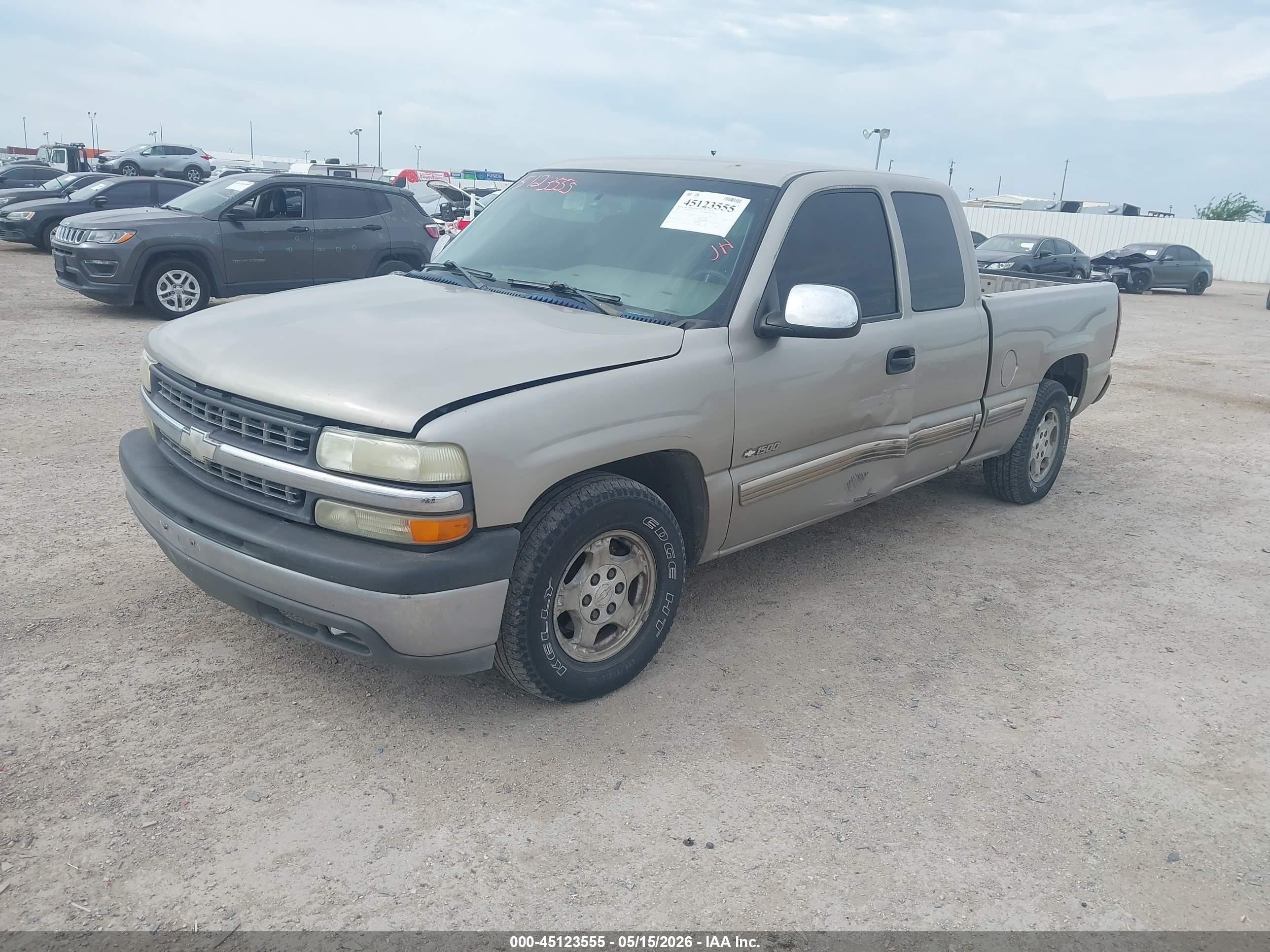 2002 Chevrolet Silverado 1500 Lt Tan vin: 2GCEC19T821415705