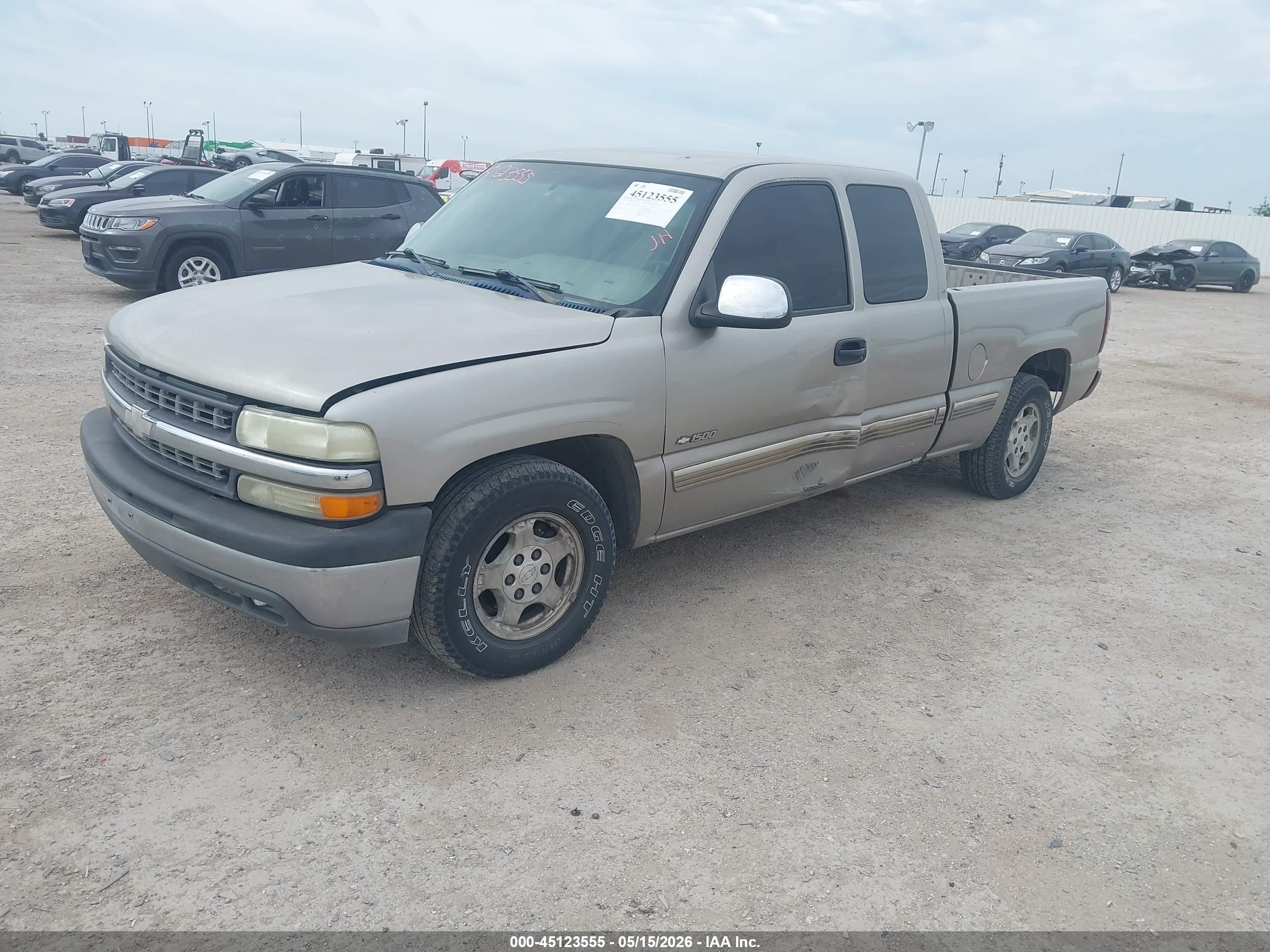 2002 Chevrolet Silverado 1500 Lt Tan vin: 2GCEC19T821415705