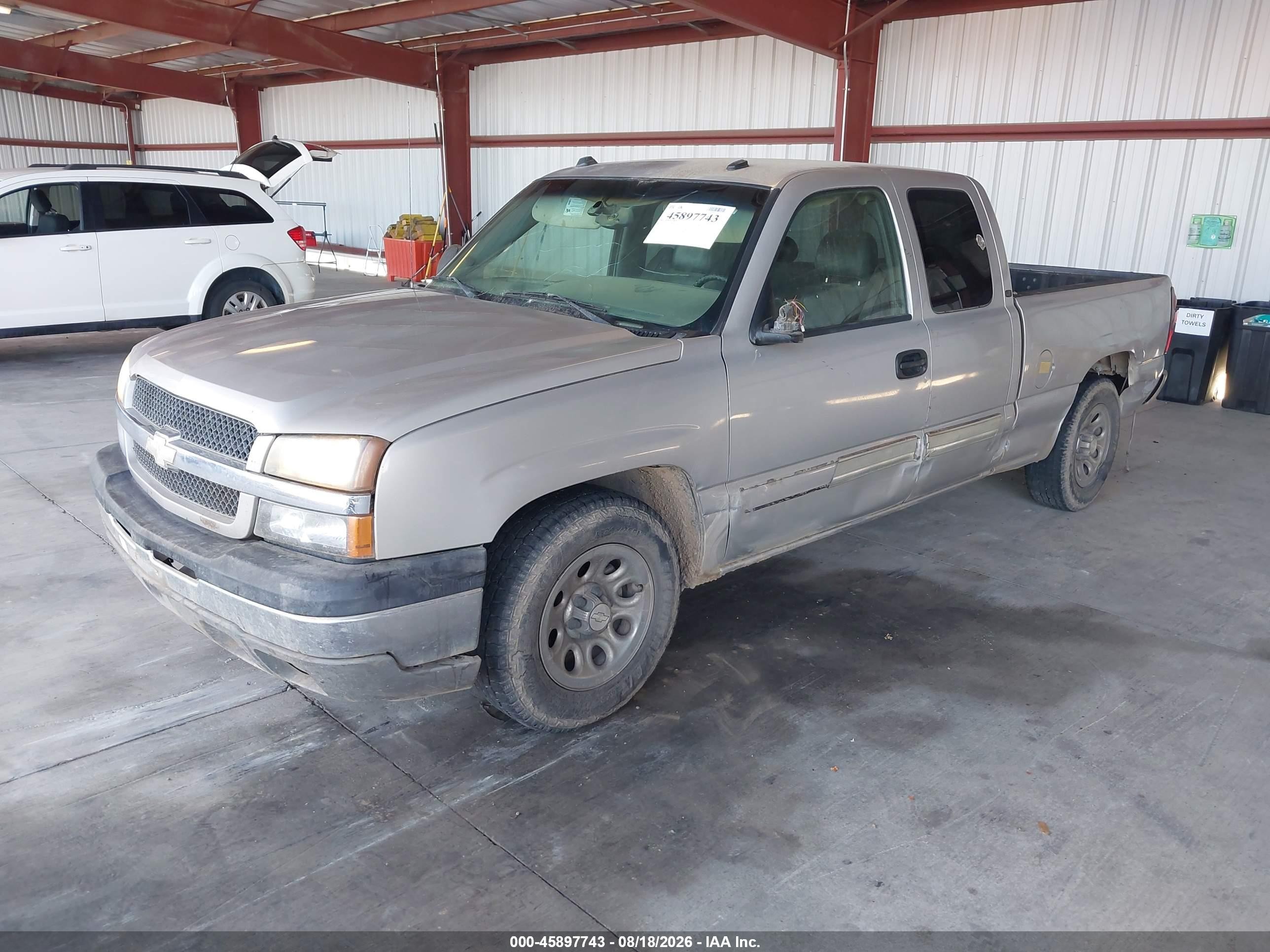 2004 Chevrolet Silverado 1500 Lt Silver vin: 2GCEC19T841208749