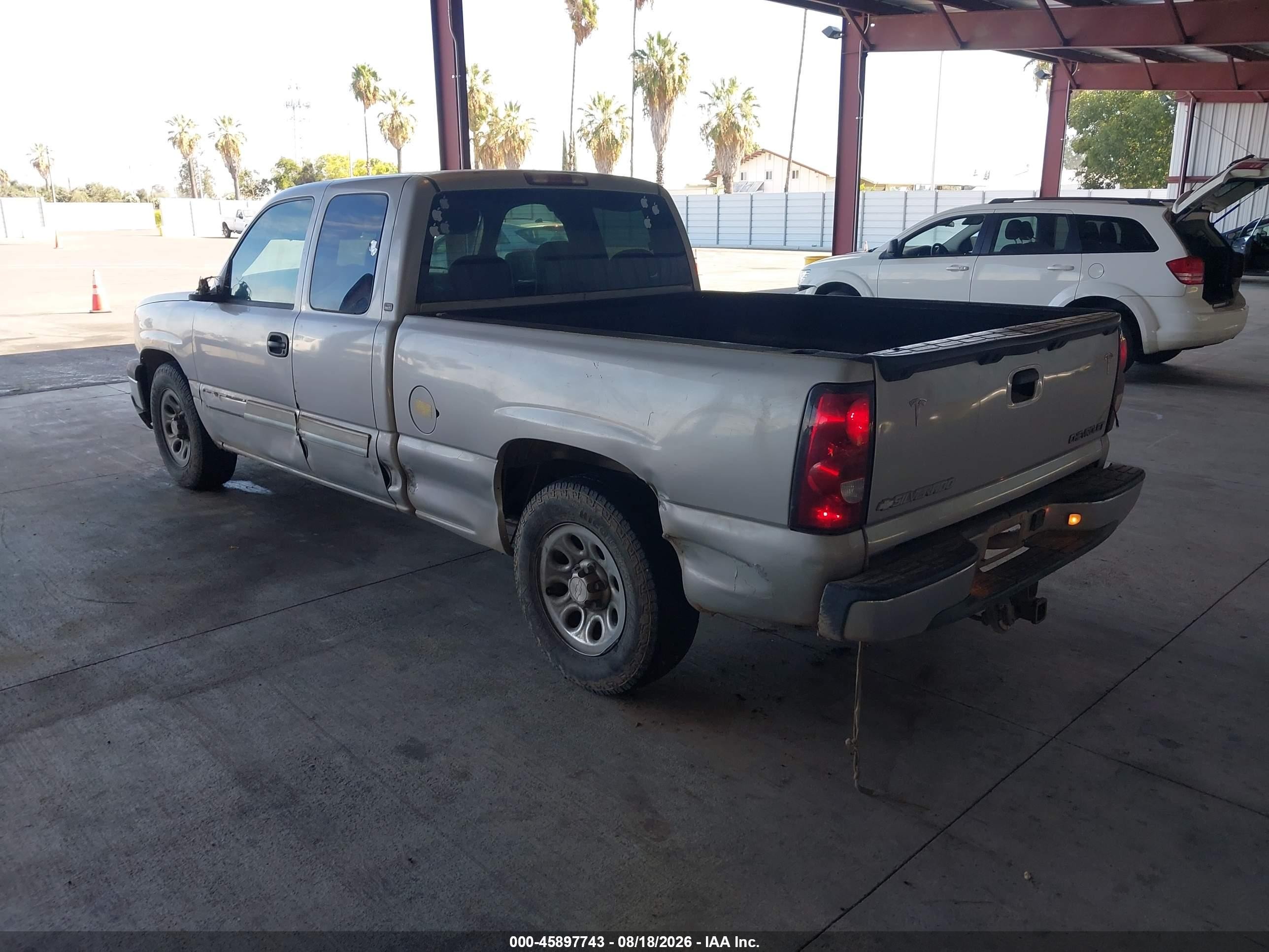 2004 Chevrolet Silverado 1500 Lt Silver vin: 2GCEC19T841208749