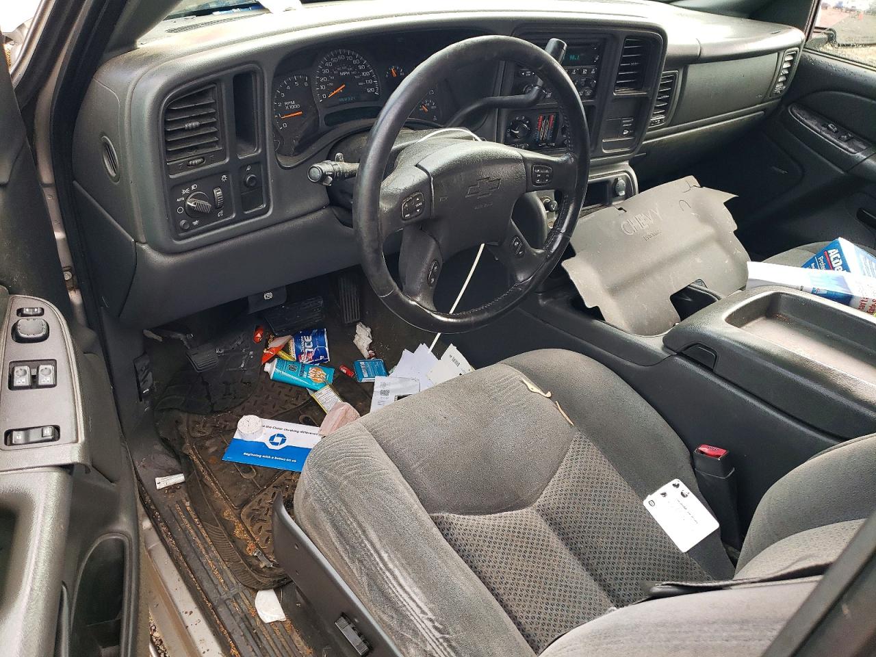 2004 Chevrolet Silverado C1500 Gray vin: 2GCEC19T841217953
