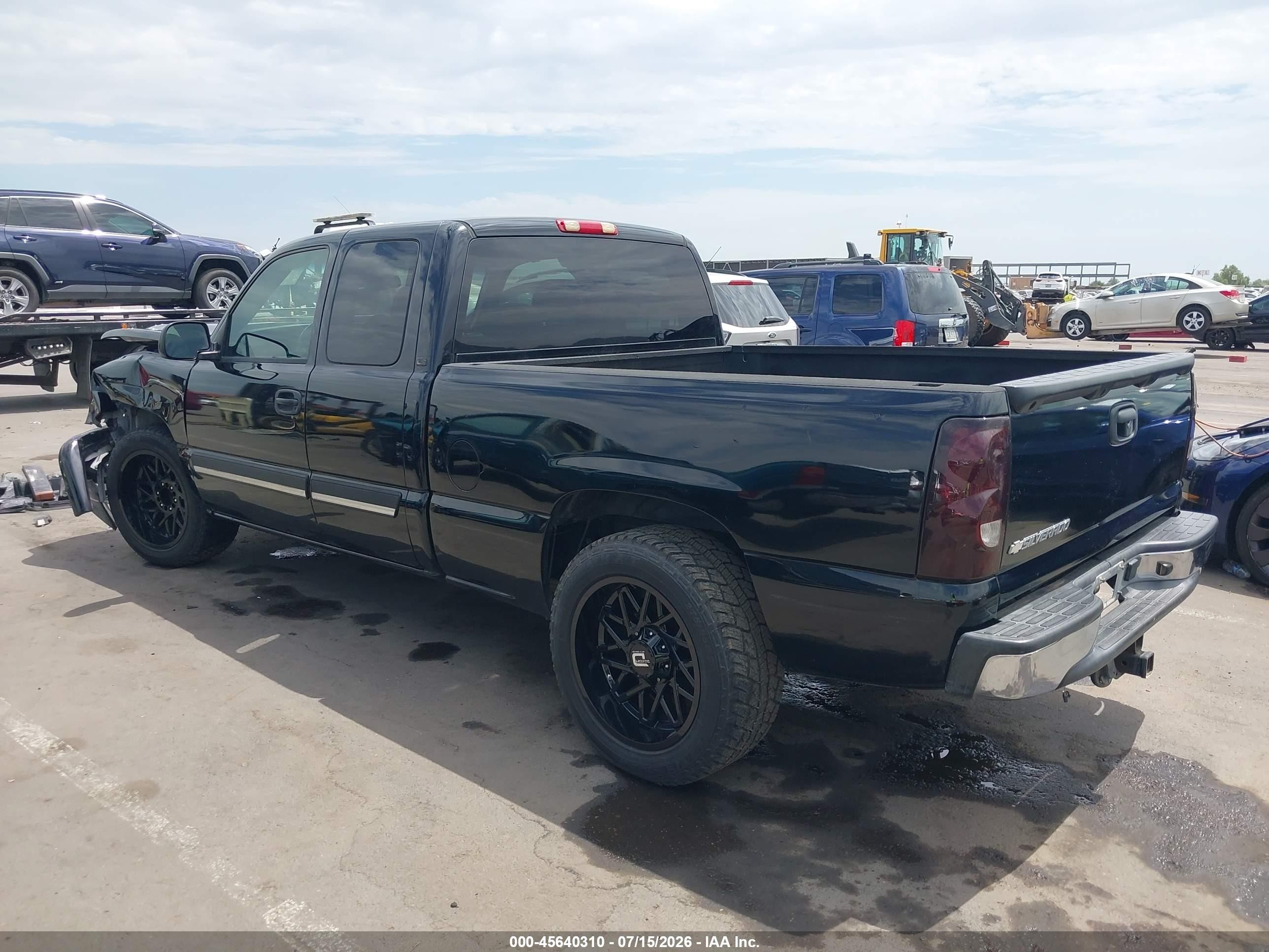 2006 Chevrolet Silverado 1500 Lt1 Black vin: 2GCEC19T861125972