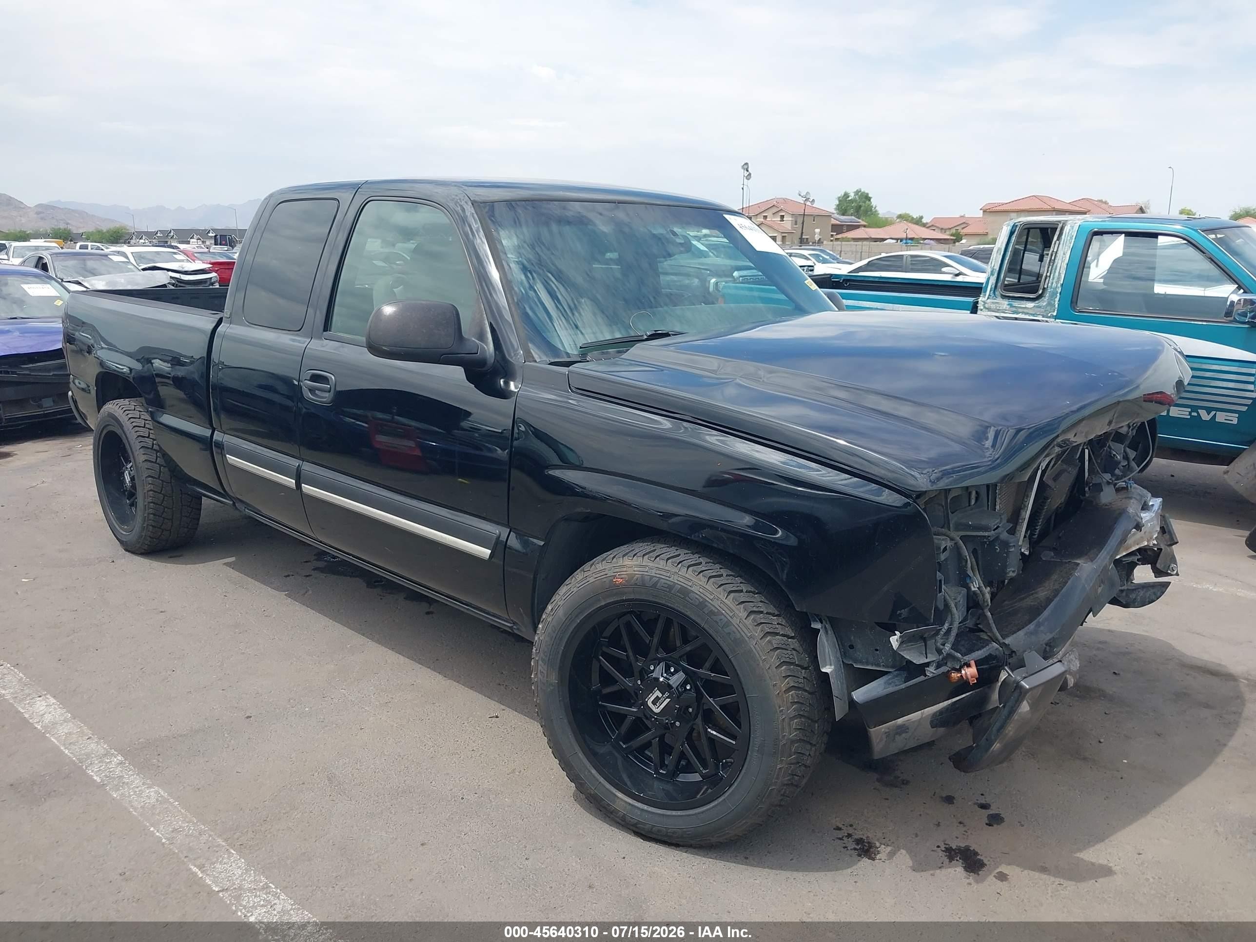 2006 Chevrolet Silverado 1500 Lt1 Black vin: 2GCEC19T861125972