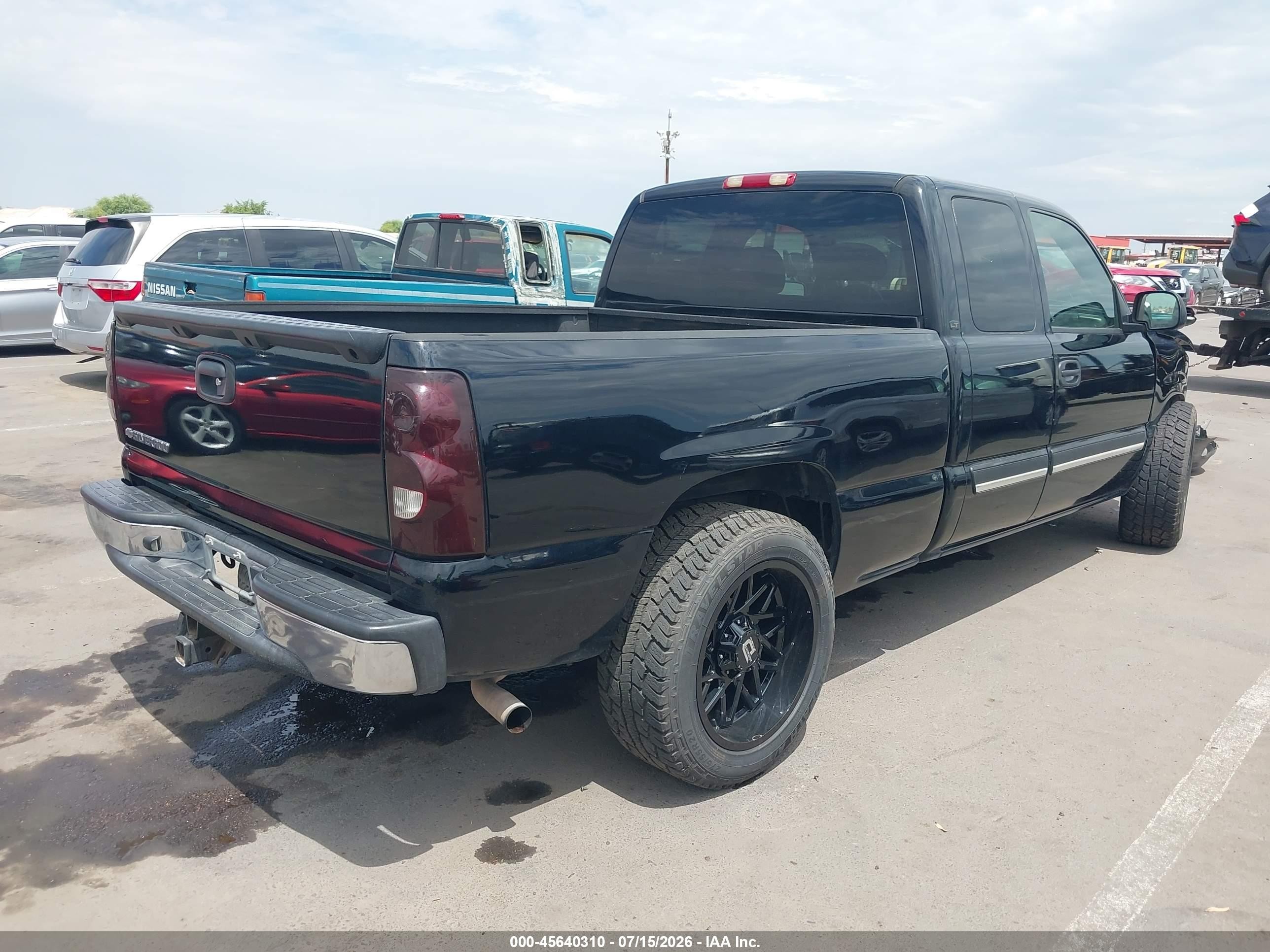 2006 Chevrolet Silverado 1500 Lt1 Black vin: 2GCEC19T861125972