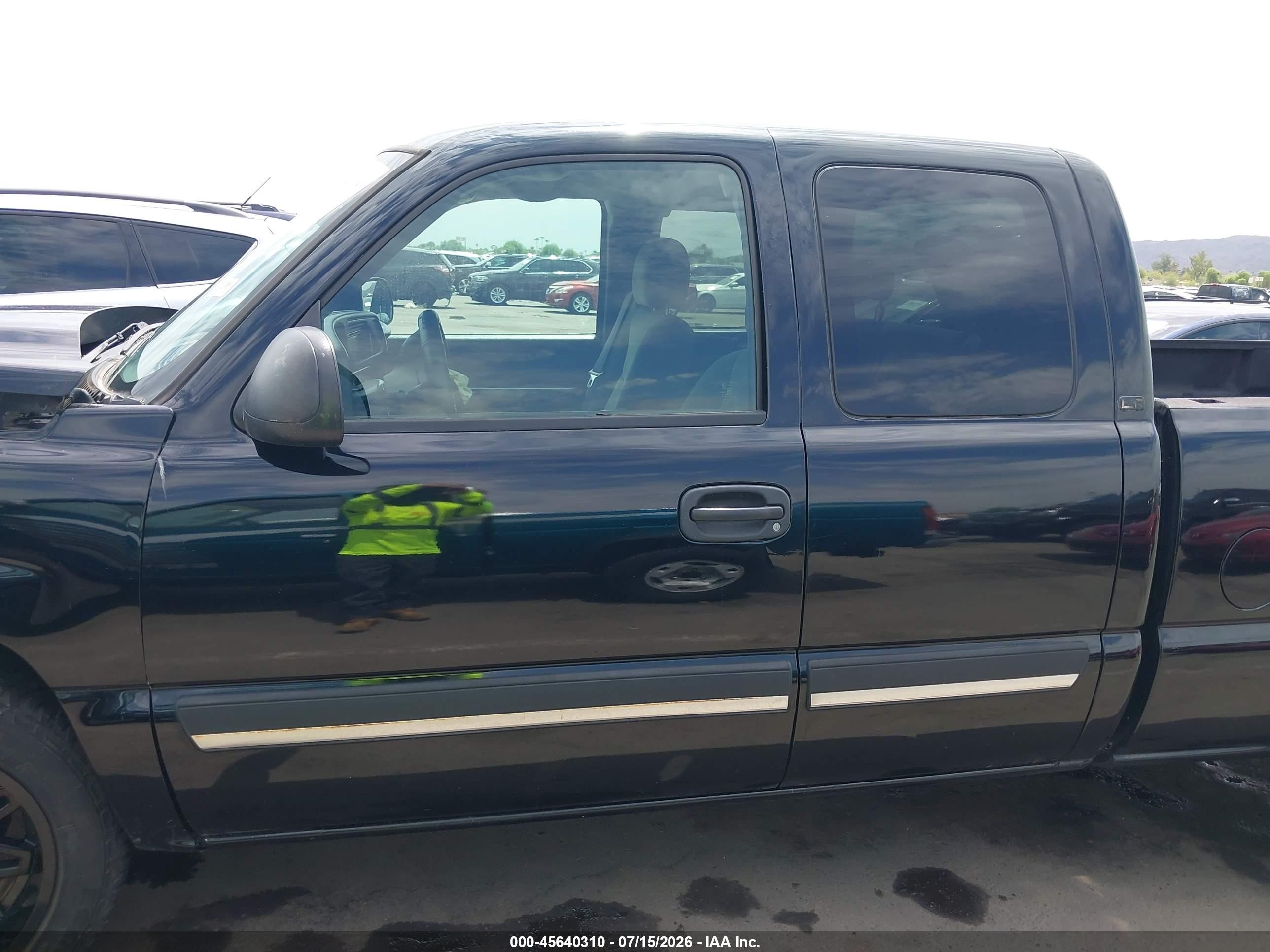 2006 Chevrolet Silverado 1500 Lt1 Black vin: 2GCEC19T861125972