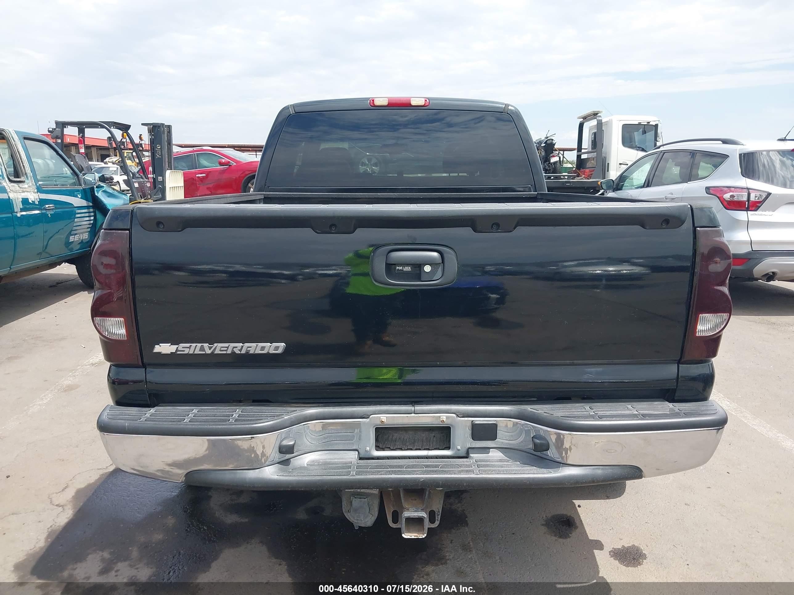 2006 Chevrolet Silverado 1500 Lt1 Black vin: 2GCEC19T861125972
