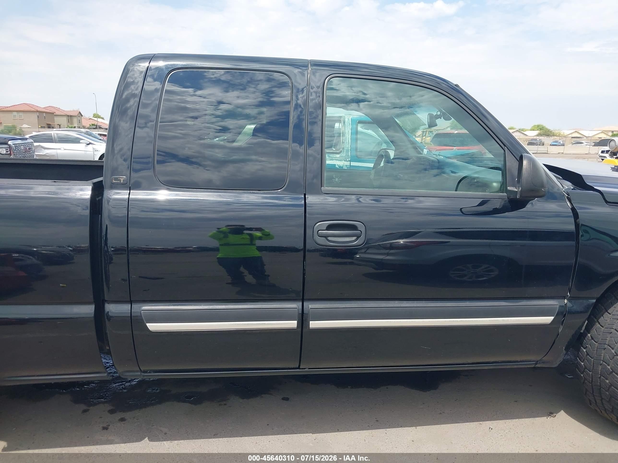 2006 Chevrolet Silverado 1500 Lt1 Black vin: 2GCEC19T861125972
