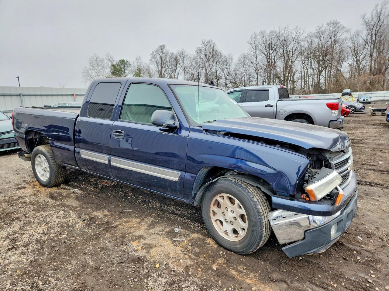 2006 Chevrolet Silverado C1500 Blue vin: 2GCEC19T861137278