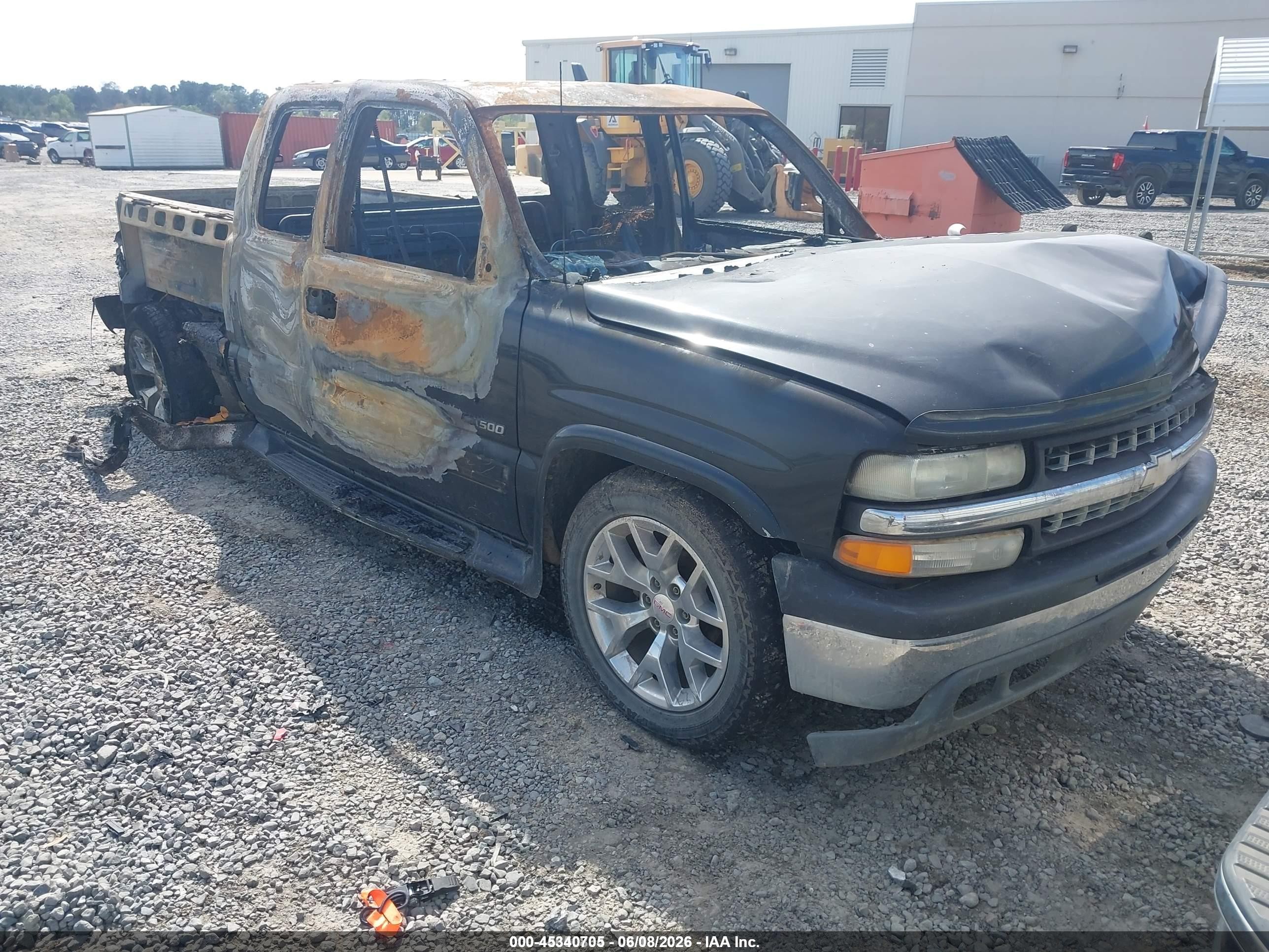 1999 Chevrolet Silverado 1500 Ls Black vin: 2GCEC19T8X1258815