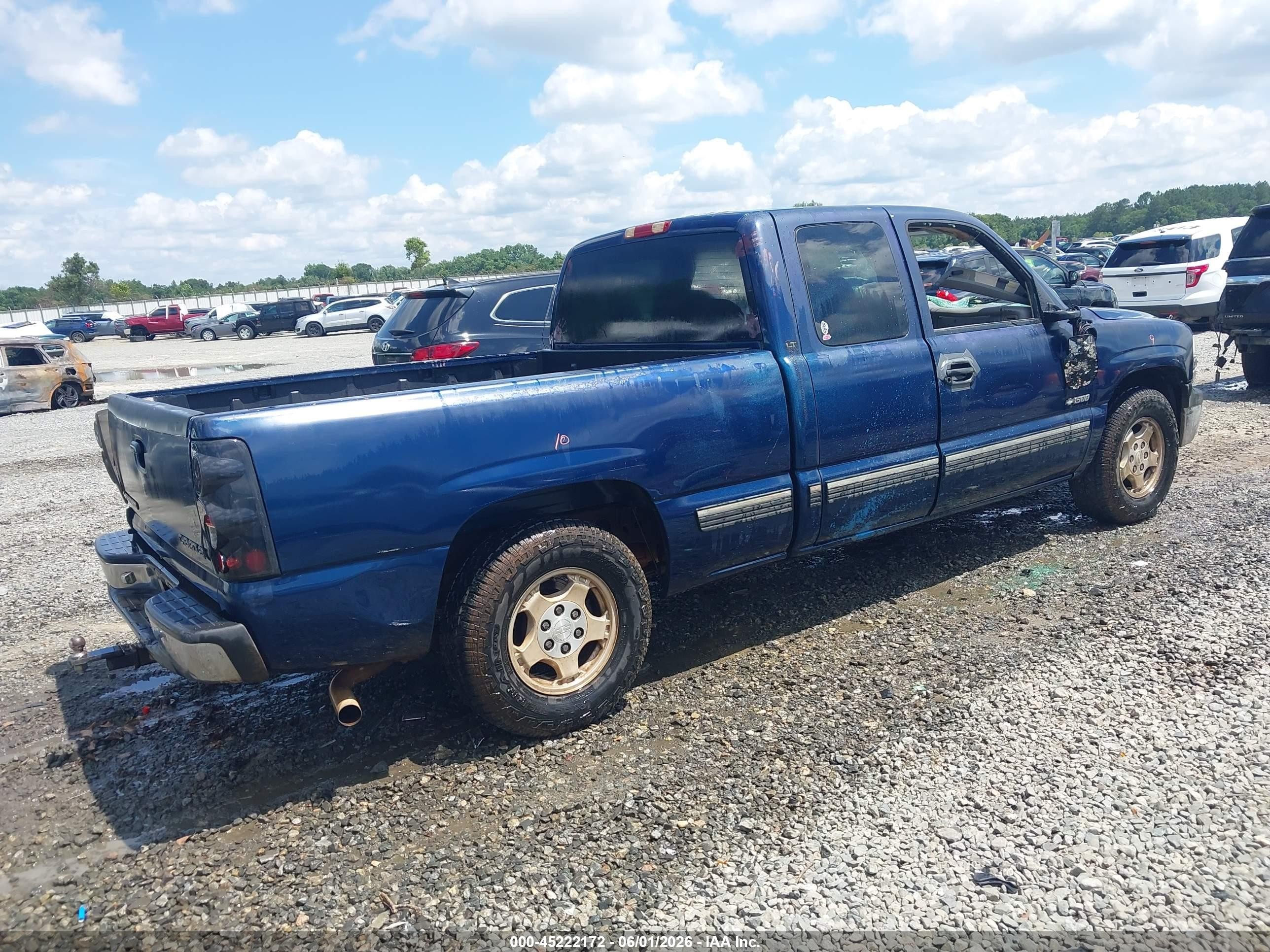 1999 Chevrolet Silverado 1500 Lt Blue vin: 2GCEC19T8X1272875