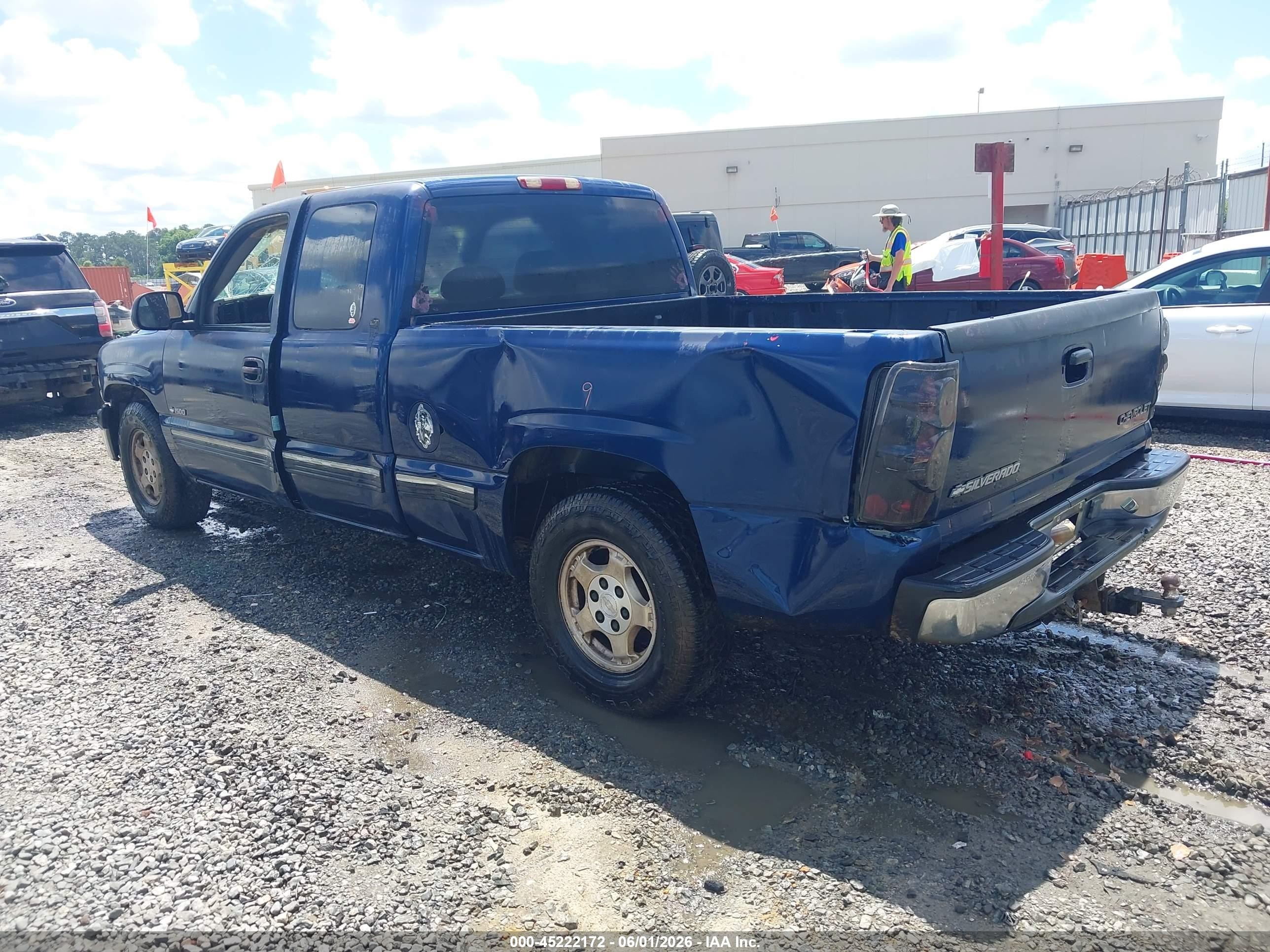 1999 Chevrolet Silverado 1500 Lt Blue vin: 2GCEC19T8X1272875