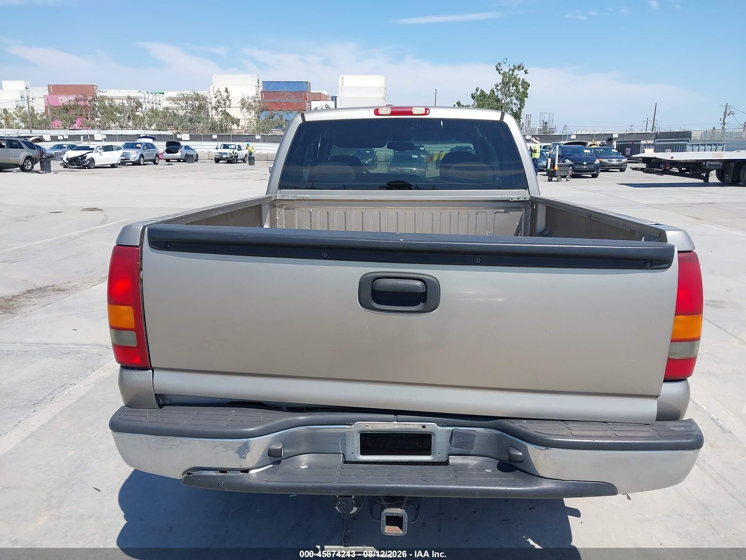 2000 Chevrolet Silverado 1500 Ls Gray vin: 2GCEC19T8Y1330579