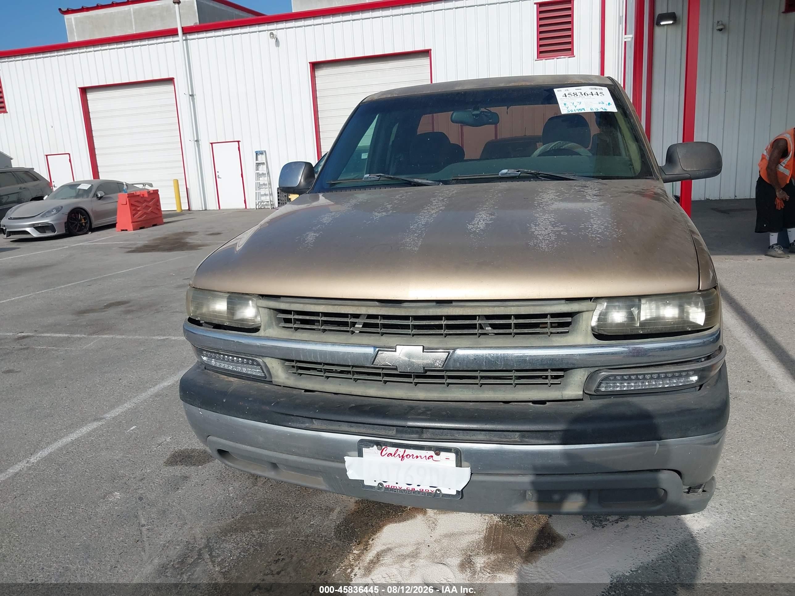 2000 Chevrolet Silverado 1500 Ls Brown vin: 2GCEC19T8Y1345728