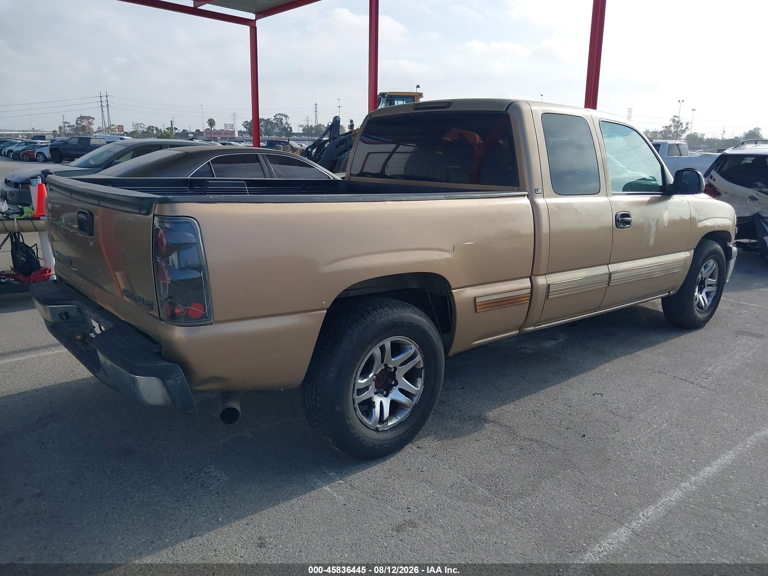 2000 Chevrolet Silverado 1500 Ls Brown vin: 2GCEC19T8Y1345728