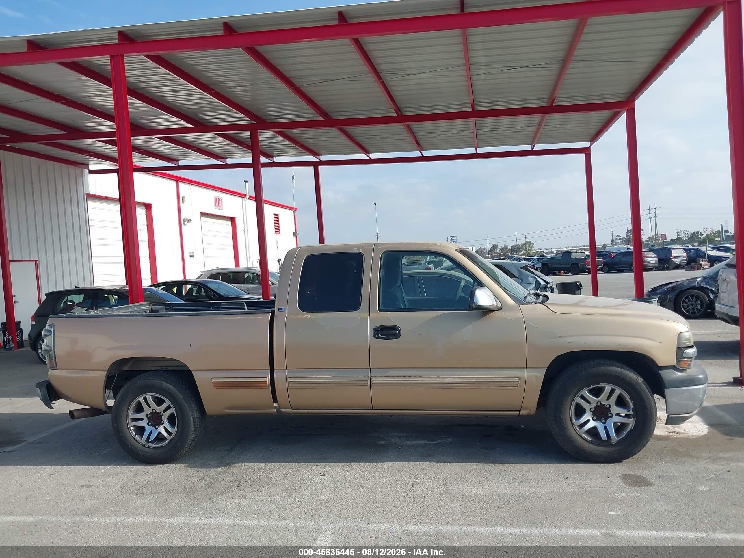 2000 Chevrolet Silverado 1500 Ls Brown vin: 2GCEC19T8Y1345728