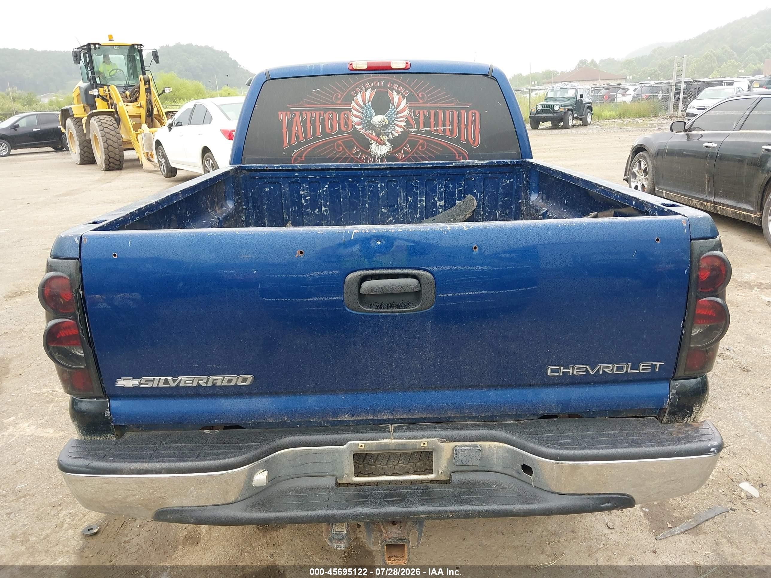 2000 Chevrolet Silverado 1500 Ls Blue vin: 2GCEC19T8Y1349682