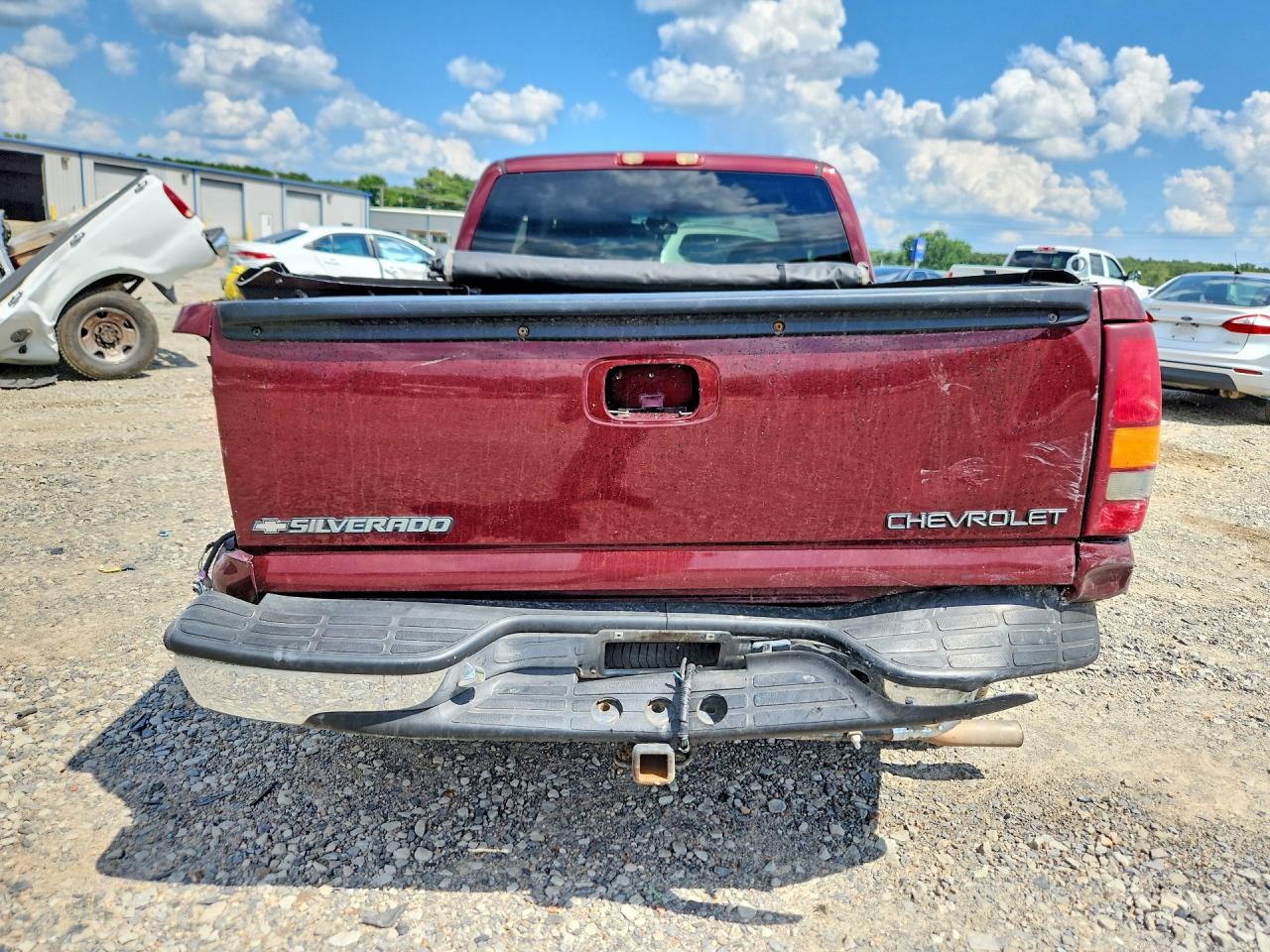 2002 Chevrolet Silverado C1500 Maroon vin: 2GCEC19T921146422