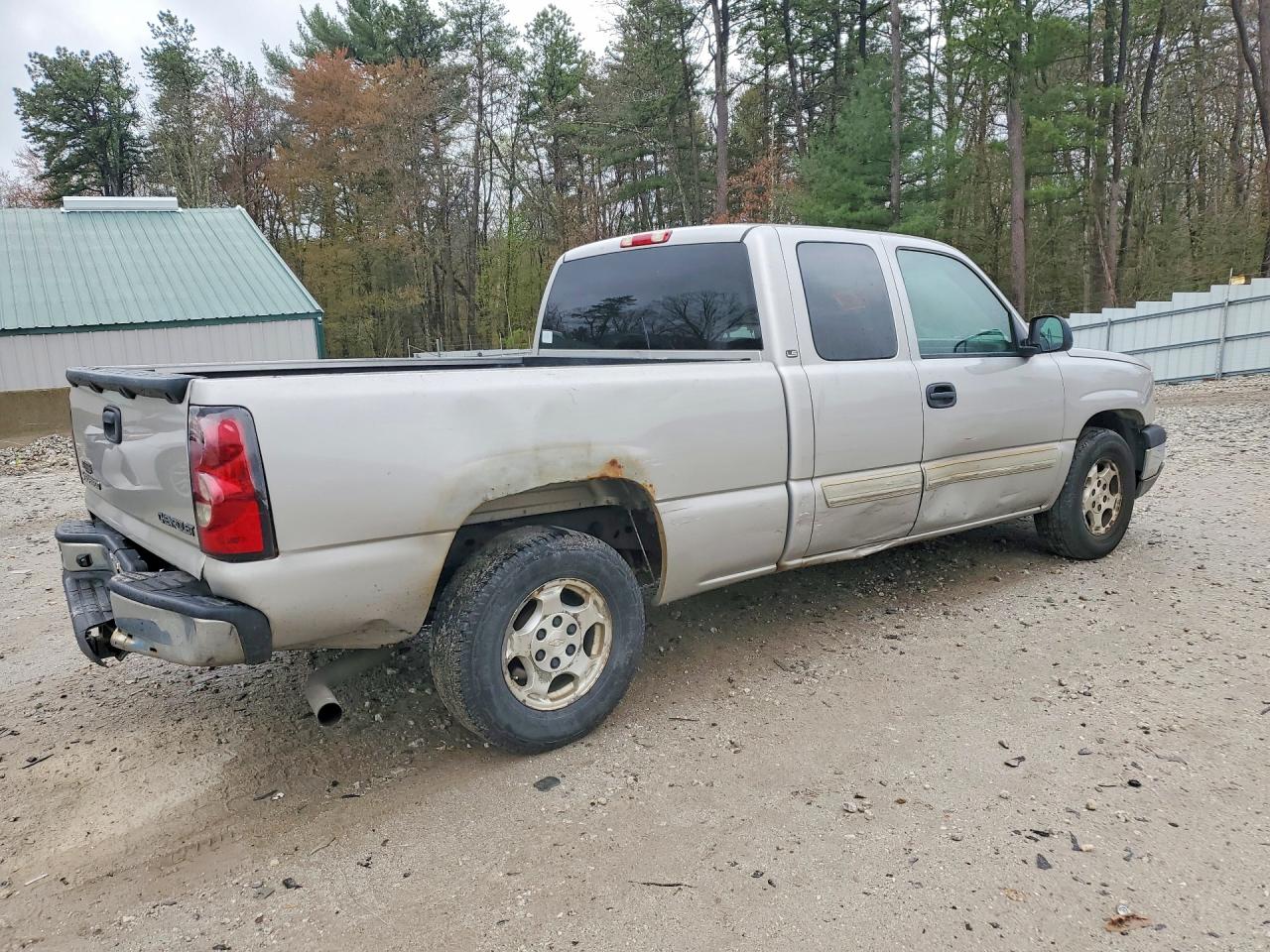 2004 Chevrolet Silverado C1500 Silver vin: 2GCEC19T941201471