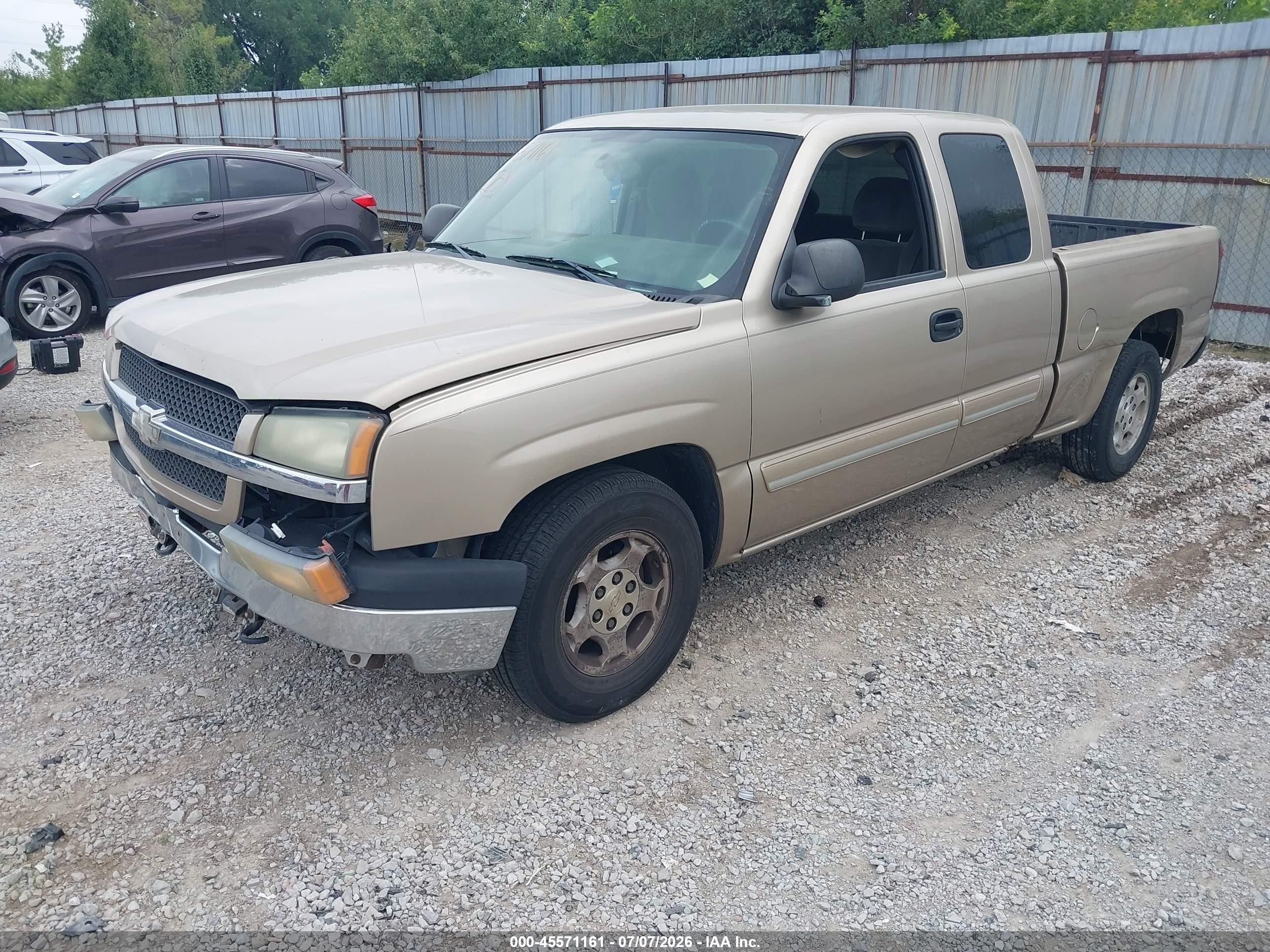 2004 Chevrolet Silverado 1500 Ls Gold vin: 2GCEC19T941285386