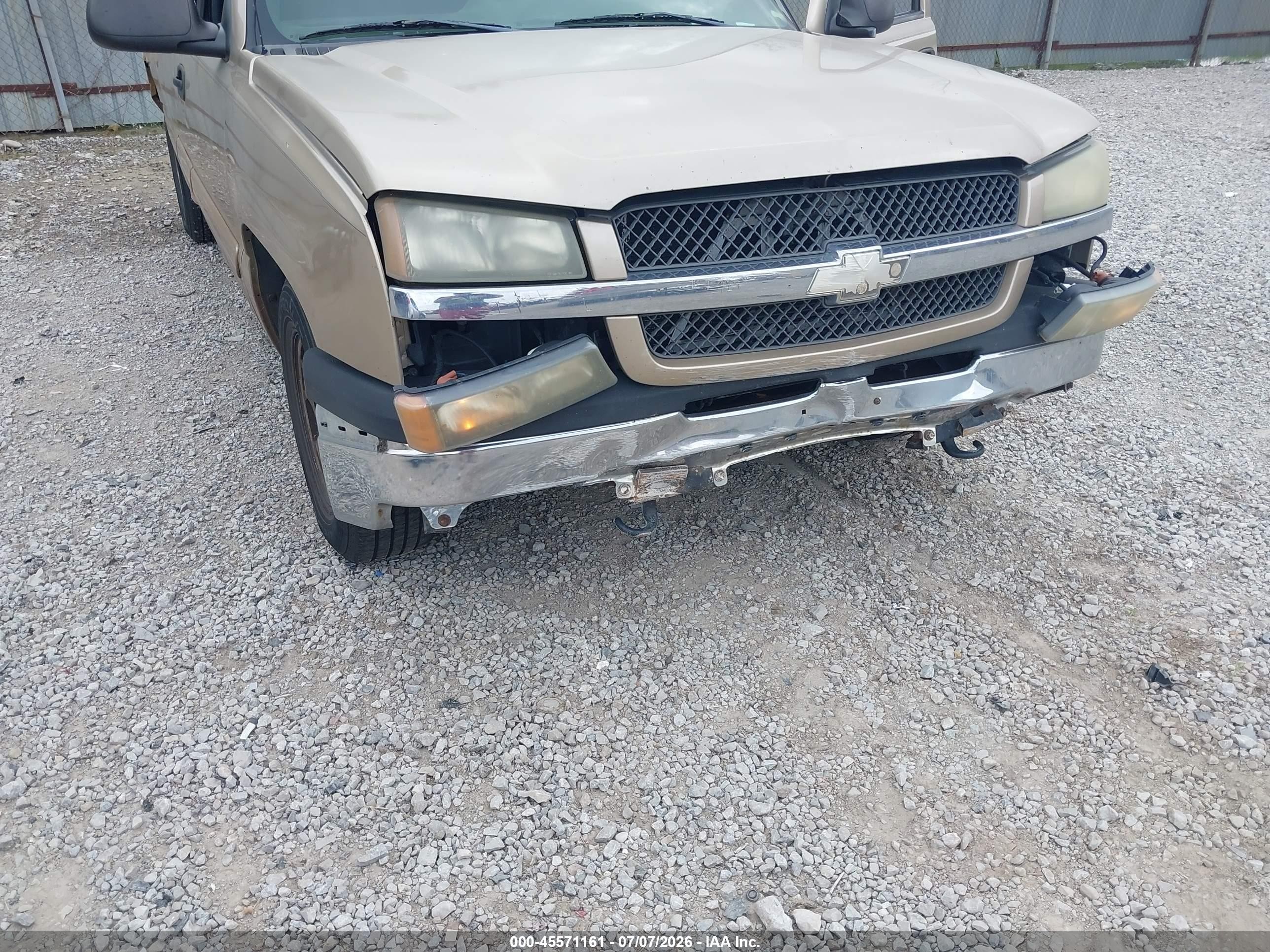 2004 Chevrolet Silverado 1500 Ls Gold vin: 2GCEC19T941285386