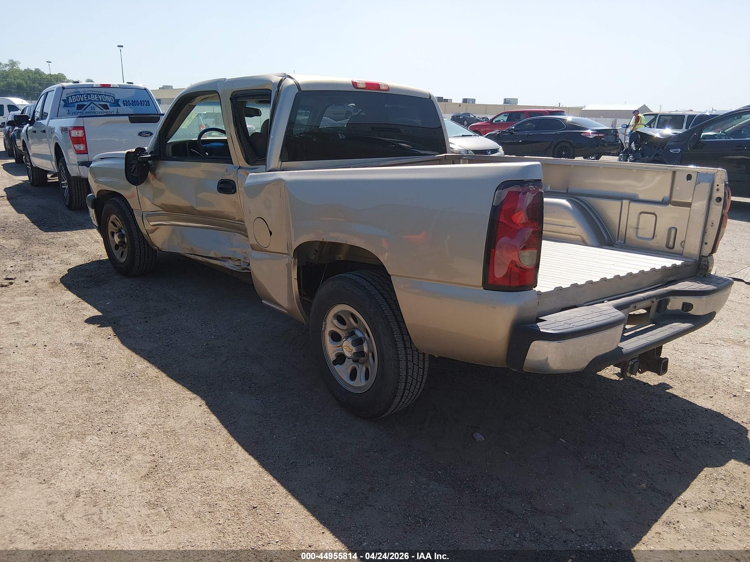 2005 Chevrolet Silverado 1500 Ls Champagne vin: 2GCEC19T951242023
