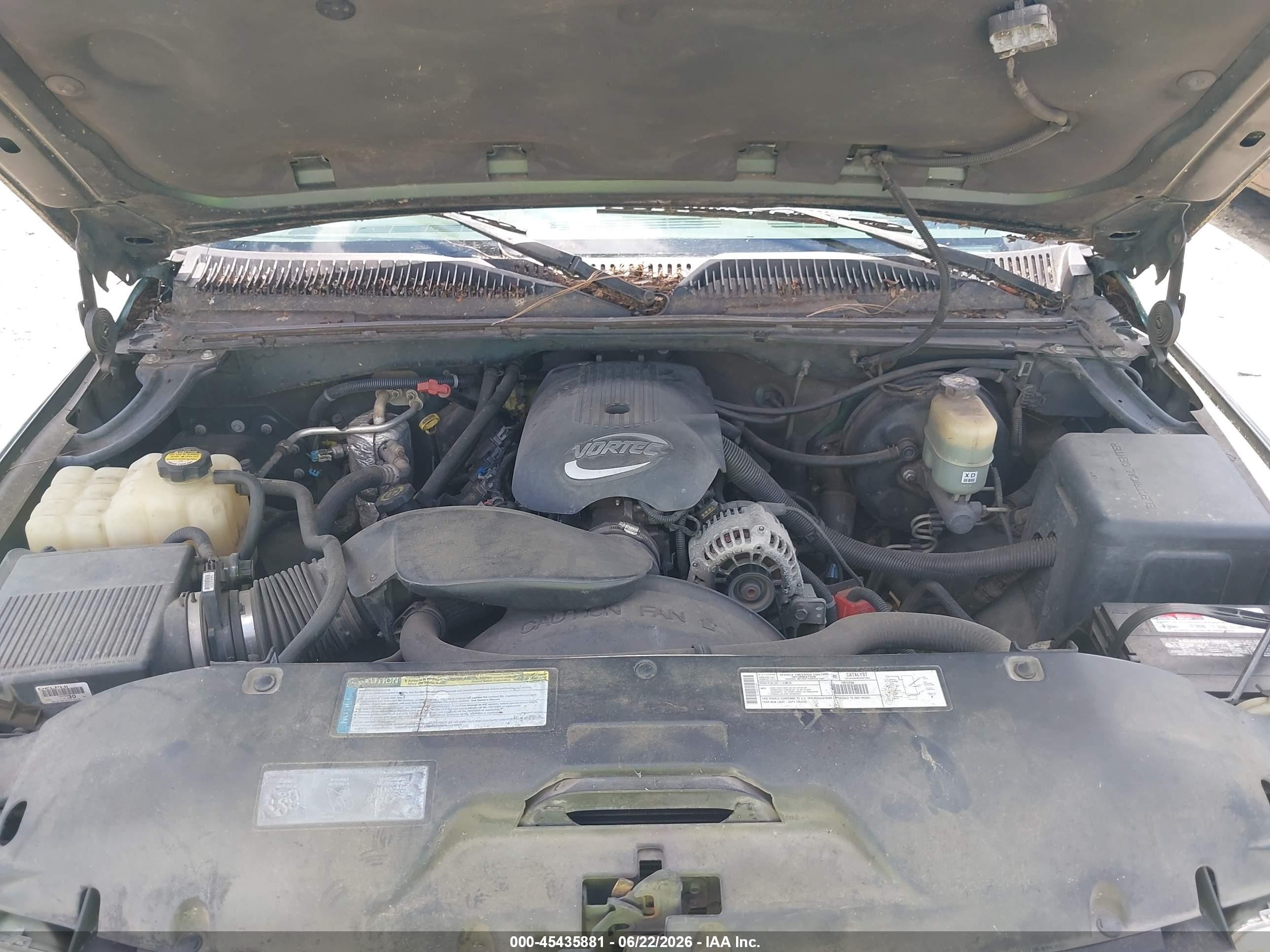 2001 Chevrolet Silverado 1500 Ls Green vin: 2GCEC19TX11261416
