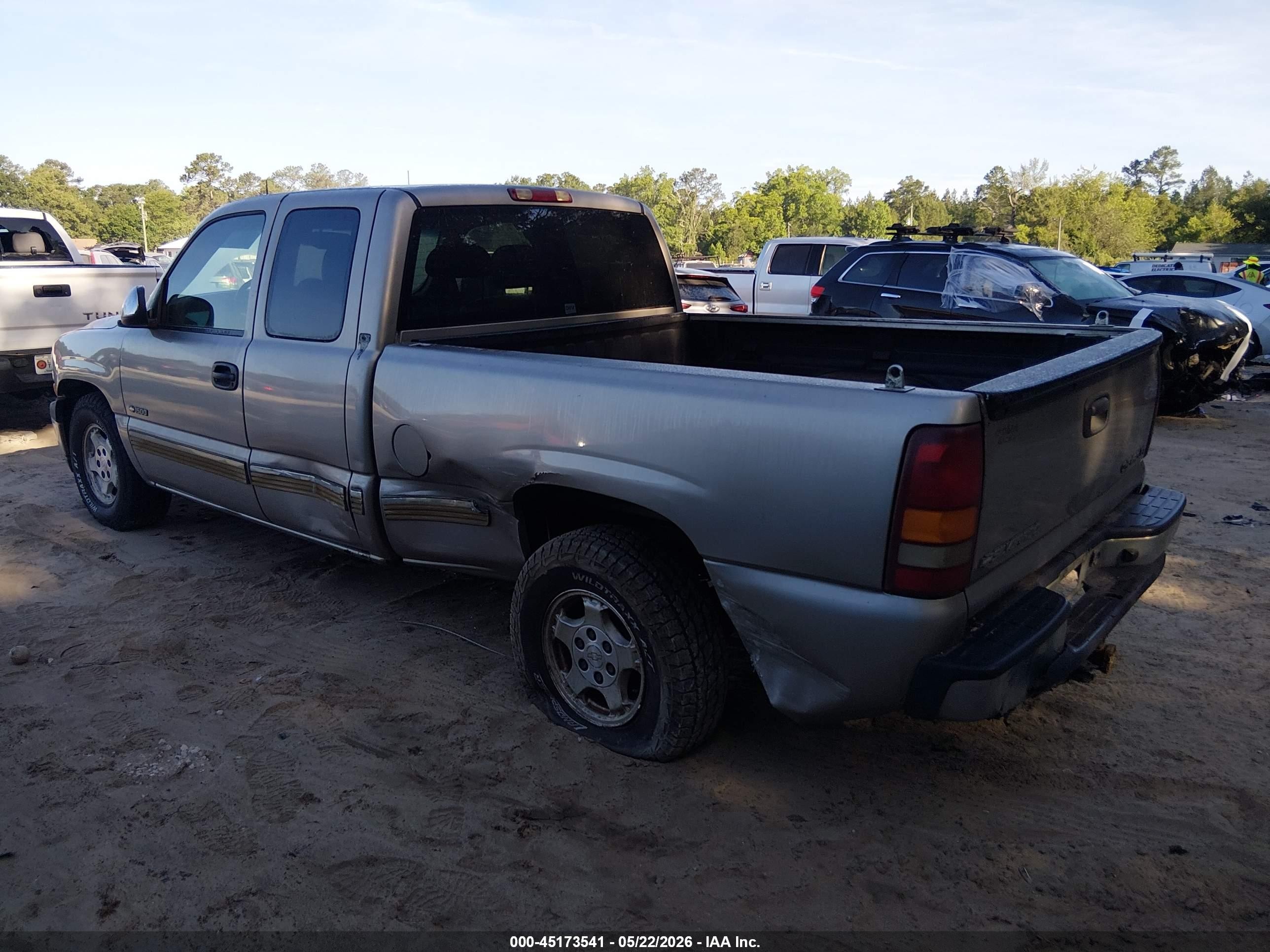 2002 Chevrolet Silverado 1500 Lt Beige vin: 2GCEC19TX21120573