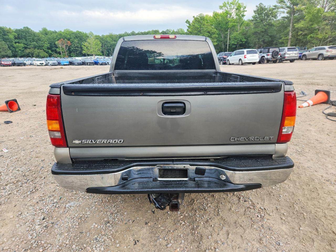 2002 Chevrolet Silverado C1500 Gray vin: 2GCEC19TX21330364