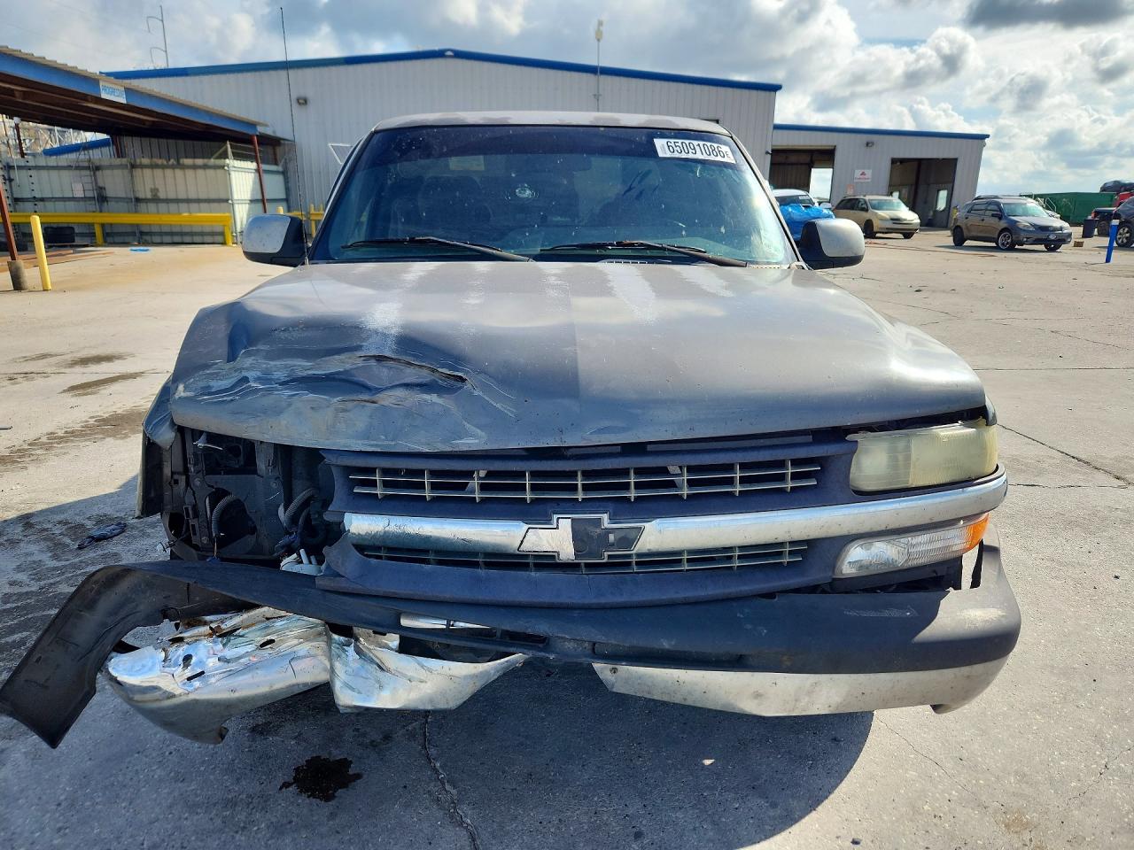 2002 Chevrolet Silverado C1500 Gray vin: 2GCEC19TX21371934