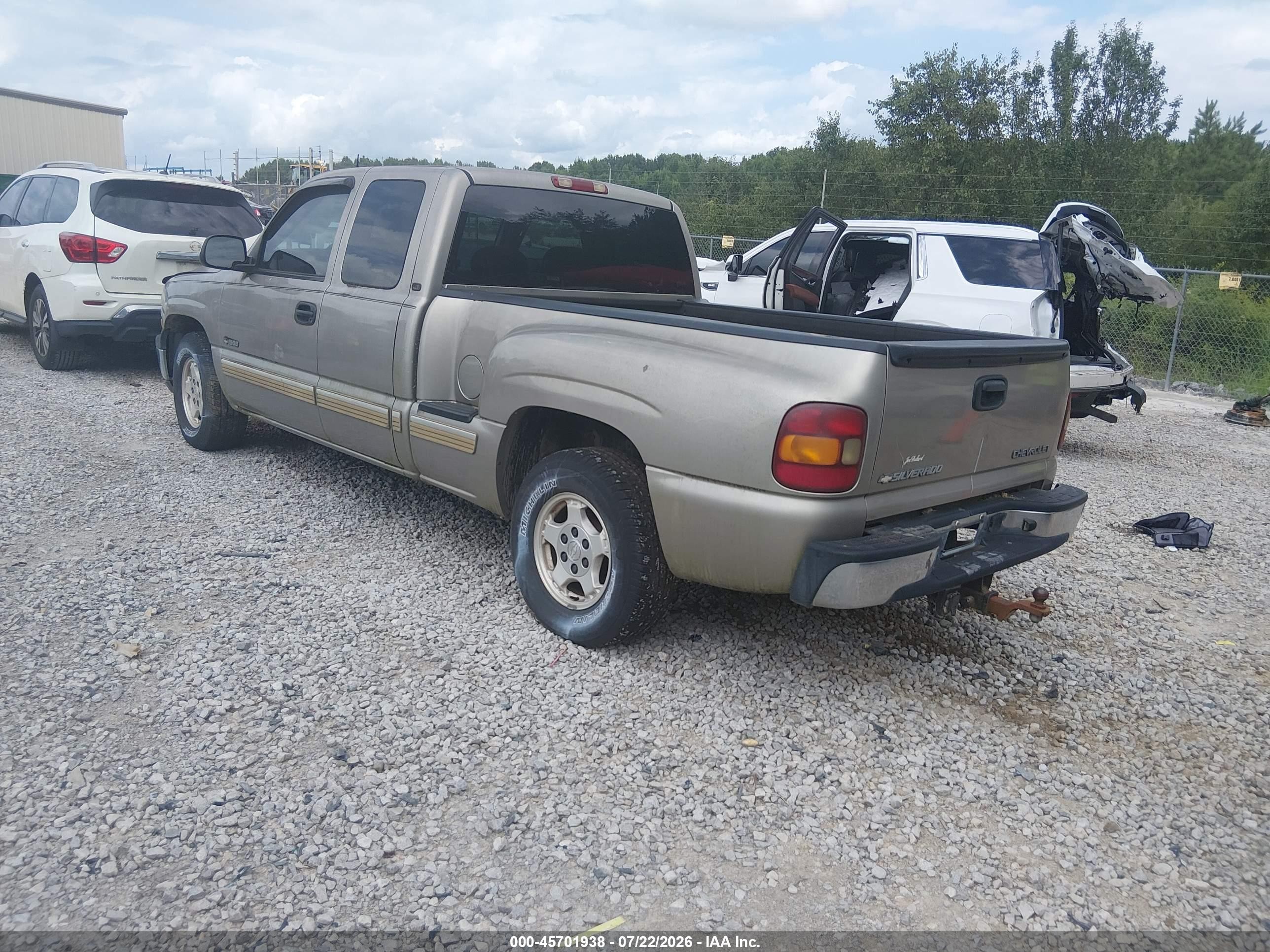 2002 Chevrolet Silverado 1500 Lt Gold vin: 2GCEC19TX21398356