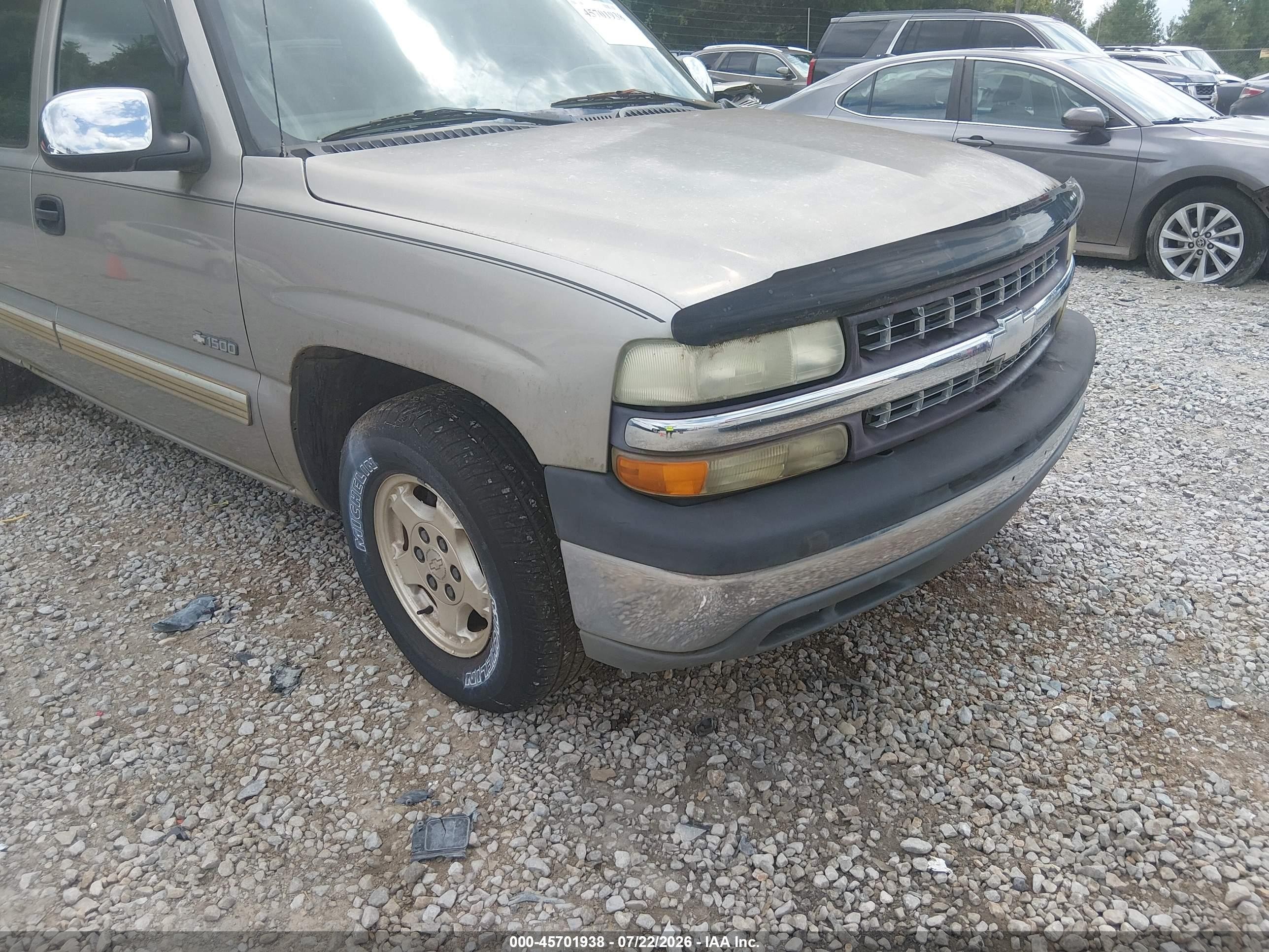 2002 Chevrolet Silverado 1500 Lt Gold vin: 2GCEC19TX21398356