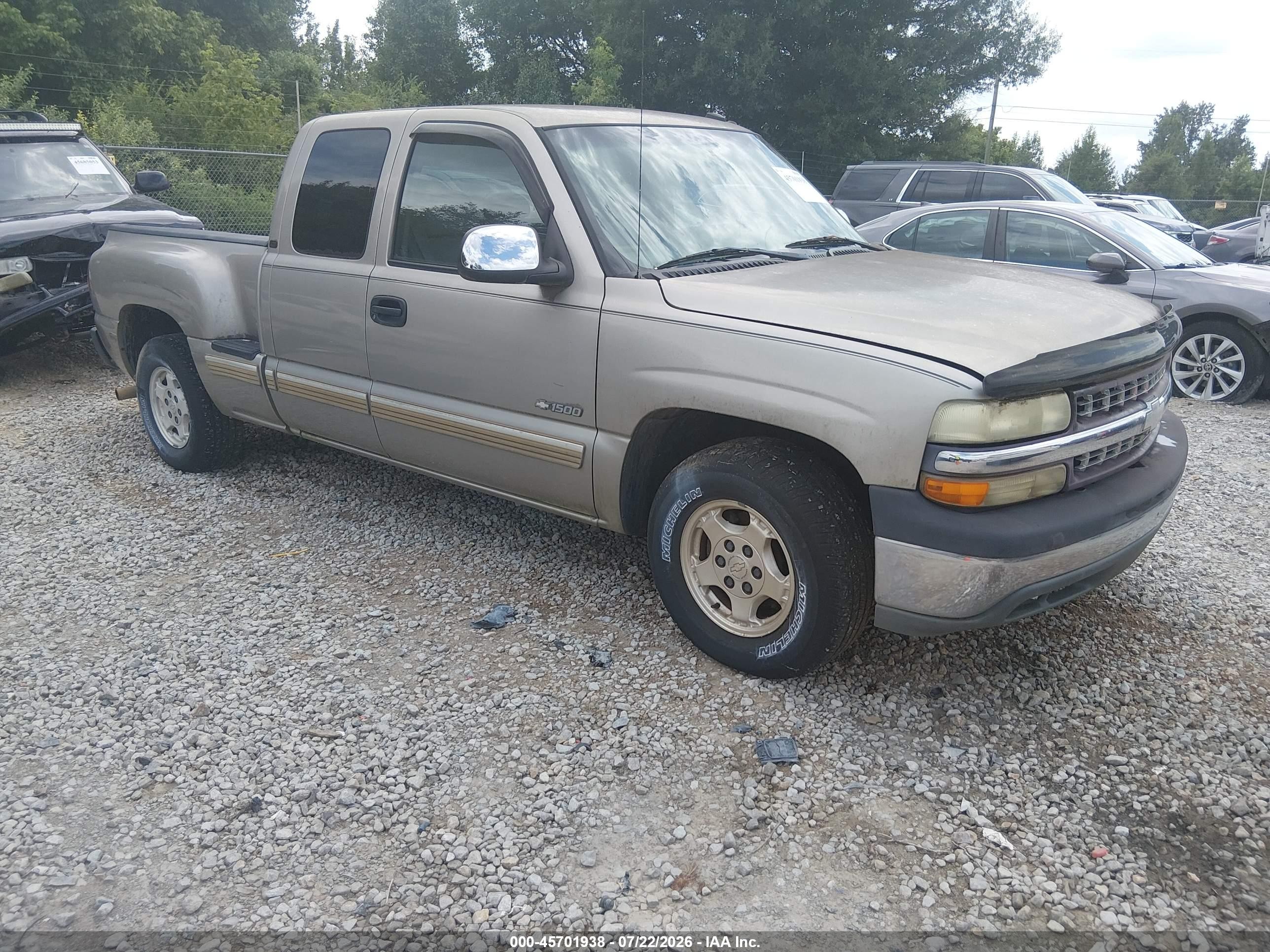 2002 Chevrolet Silverado 1500 Lt Gold vin: 2GCEC19TX21398356