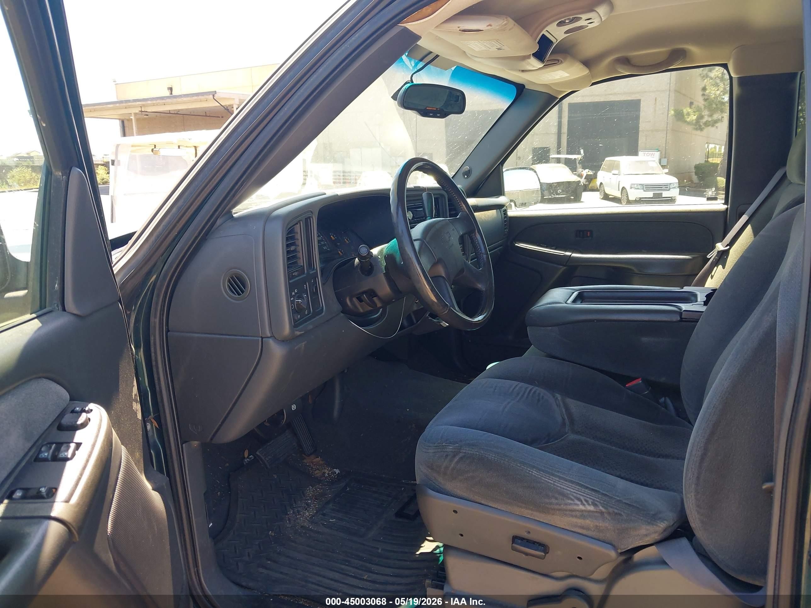 2003 Chevrolet Silverado 1500 Ls Green vin: 2GCEC19TX31115200