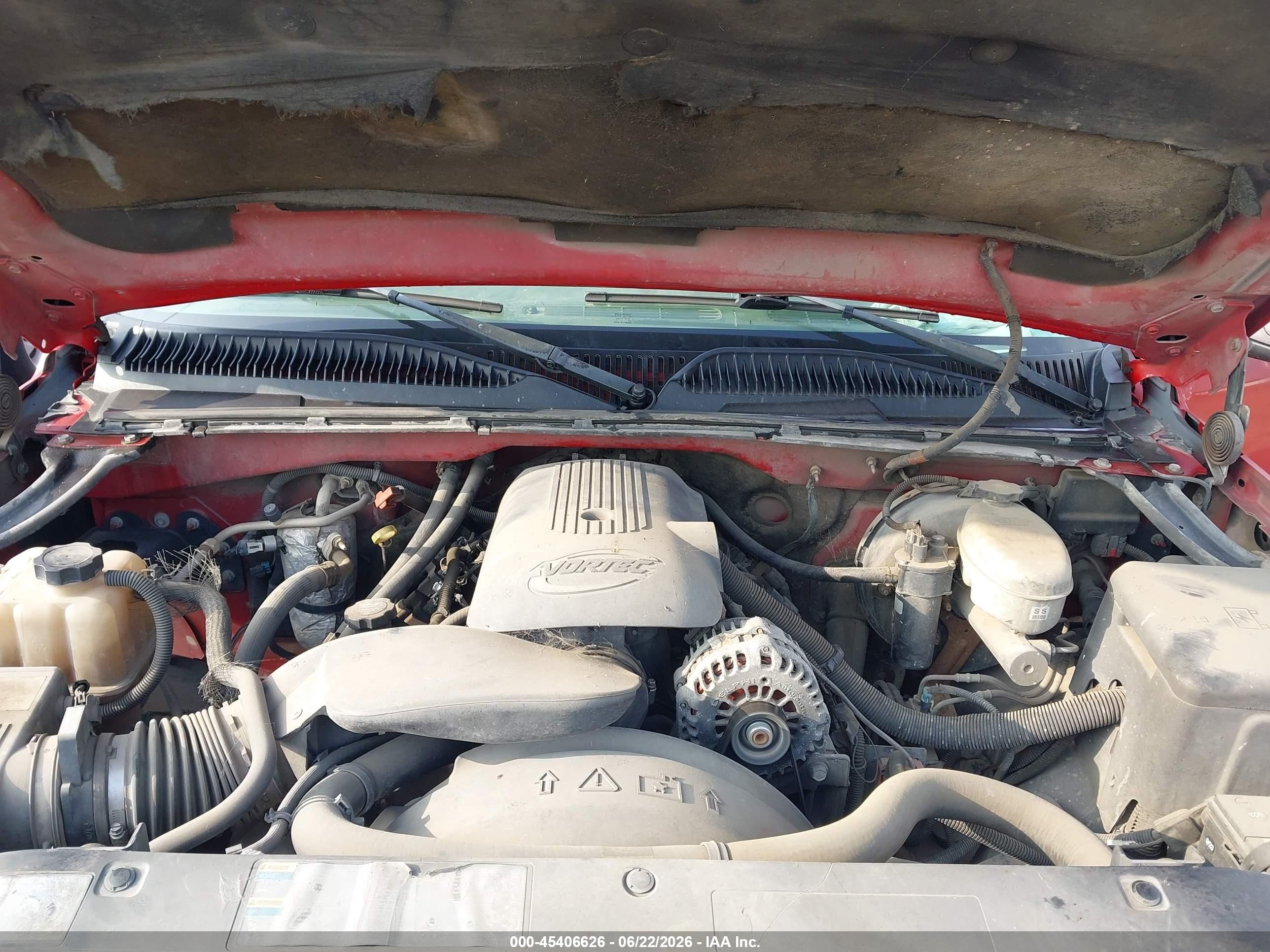 2004 Chevrolet Silverado 1500 Ls Red vin: 2GCEC19TX41200152