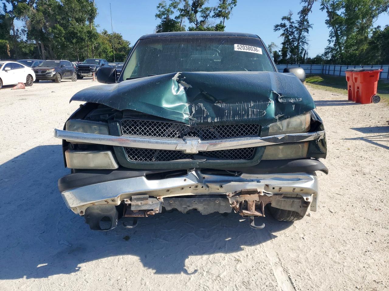 2004 Chevrolet Silverado C1500 Green vin: 2GCEC19TX41263025