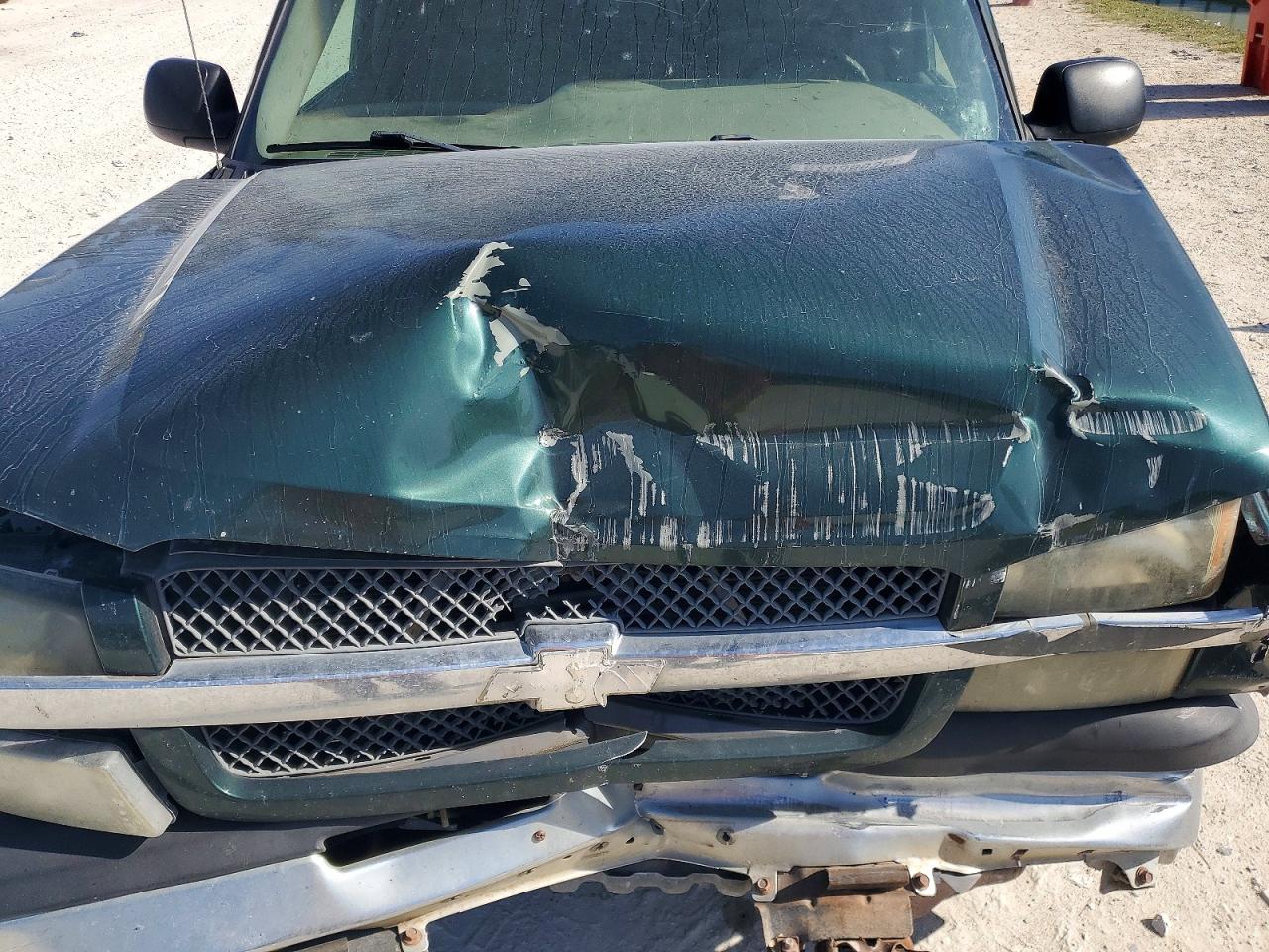 2004 Chevrolet Silverado C1500 Green vin: 2GCEC19TX41263025
