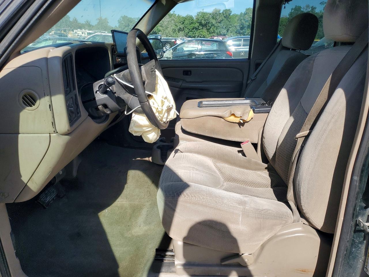 2004 Chevrolet Silverado C1500 Green vin: 2GCEC19TX41263025
