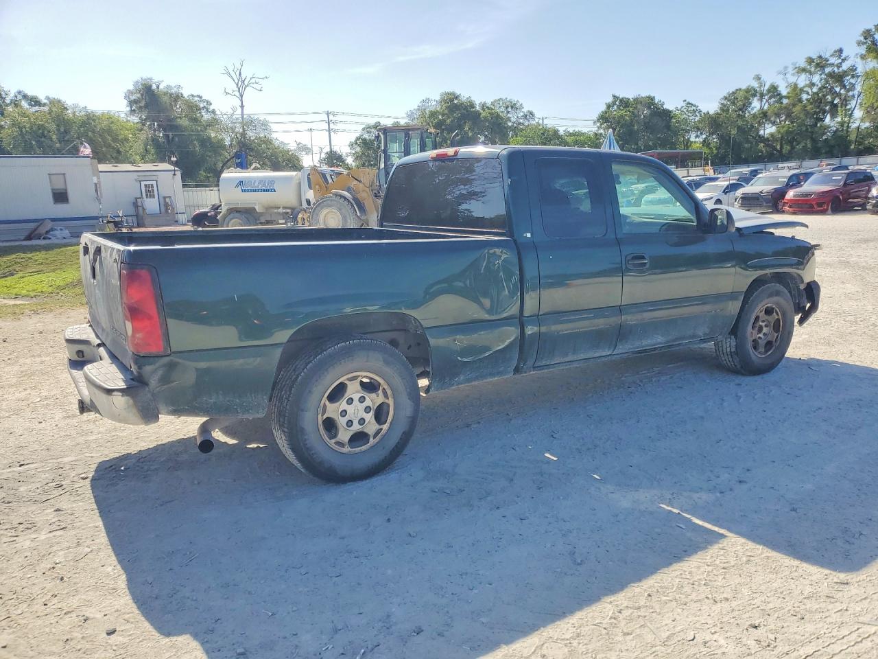 2004 Chevrolet Silverado C1500 Green vin: 2GCEC19TX41263025