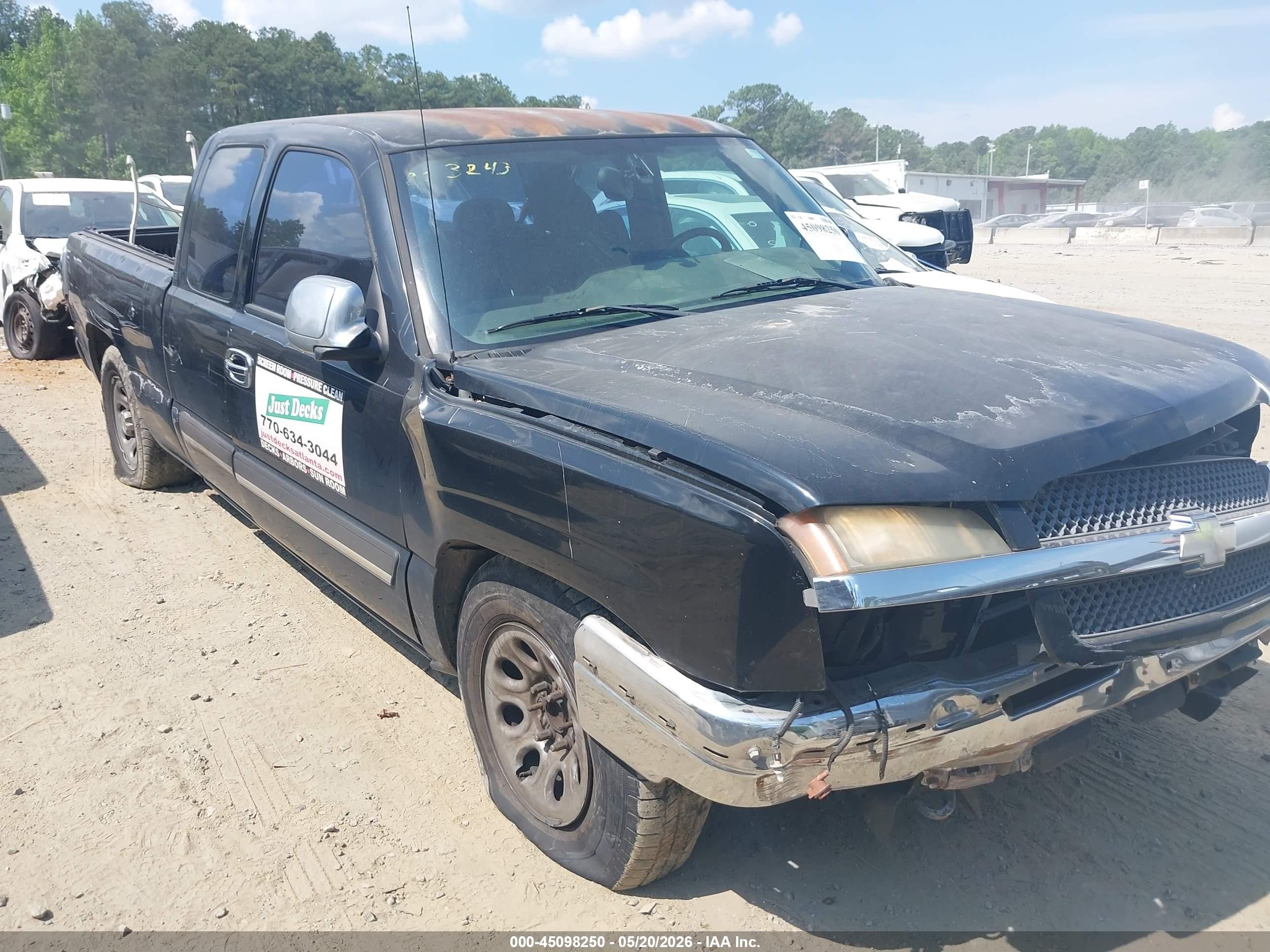 2005 Chevrolet Silverado 1500 Ls Gray vin: 2GCEC19TX51135644