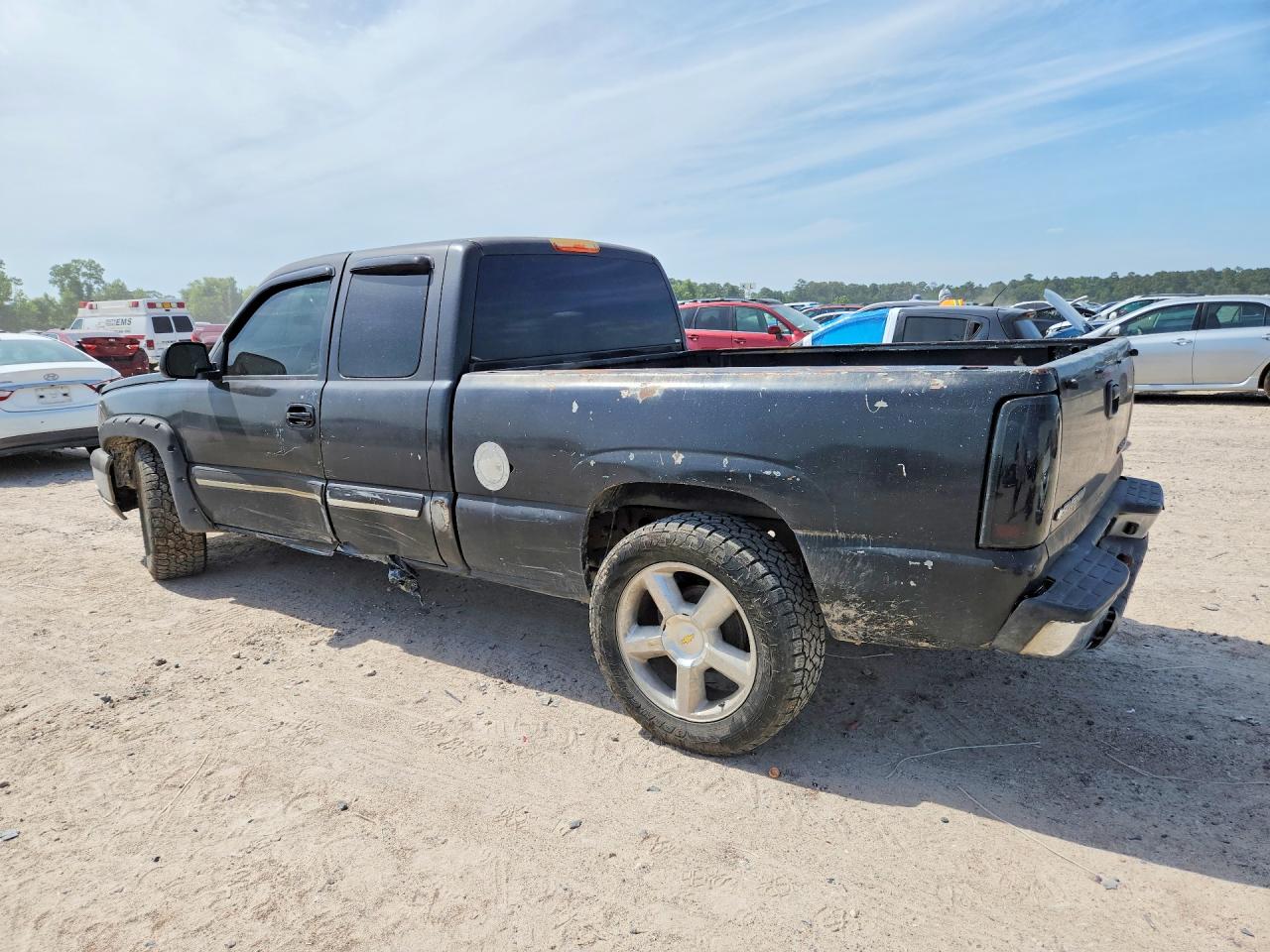 2005 Chevrolet Silverado C1500 Black vin: 2GCEC19TX51324987