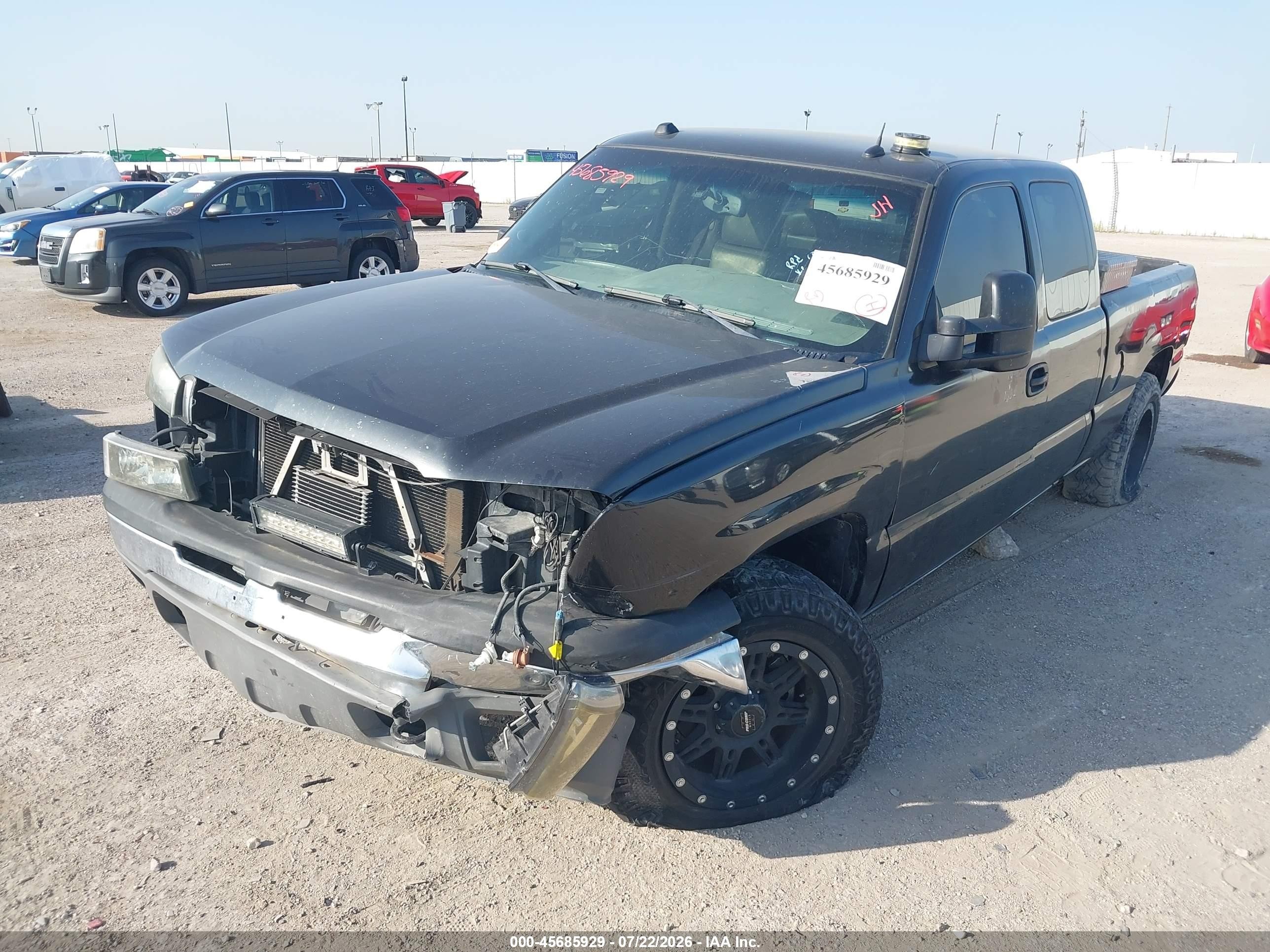 2005 Chevrolet Silverado 1500 Lt Gray vin: 2GCEC19TX51330871