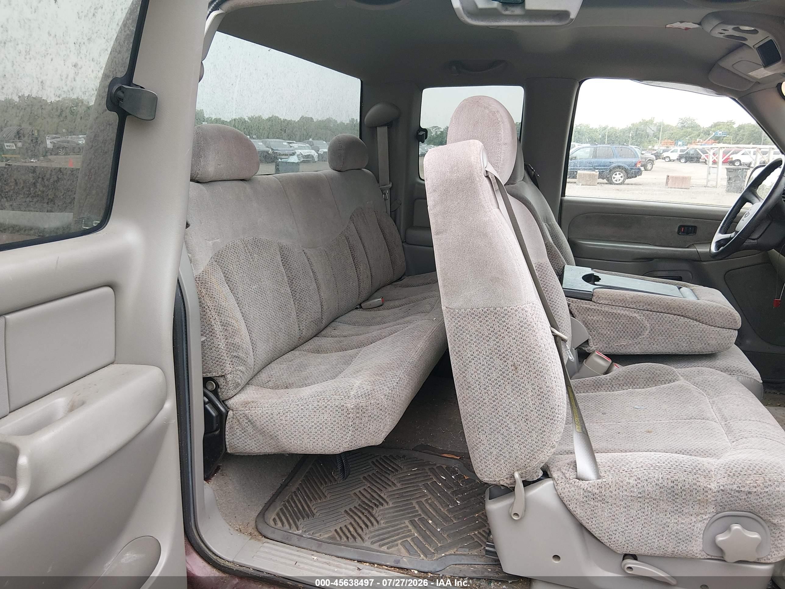 1999 Chevrolet Silverado 1500 Ls Burgundy vin: 2GCEC19TXX1164032