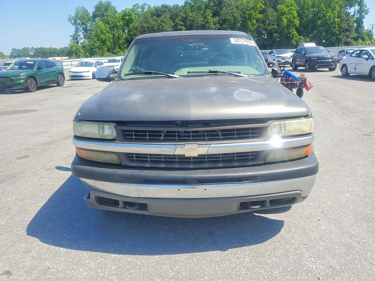 1999 Chevrolet Silverado C1500 Gray vin: 2GCEC19TXX1255124
