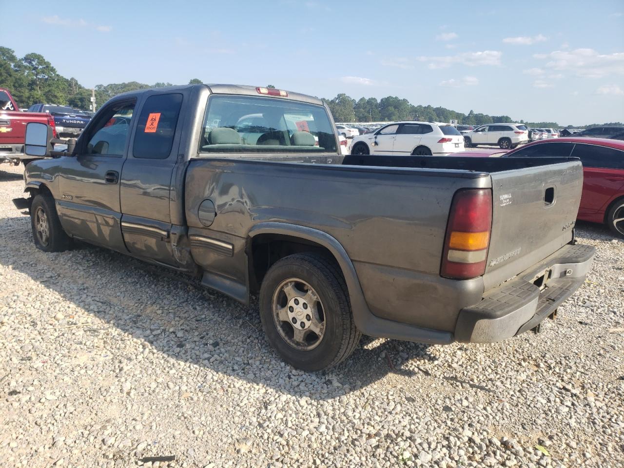2000 Chevrolet Silverado C1500 Gray vin: 2GCEC19TXY1264973